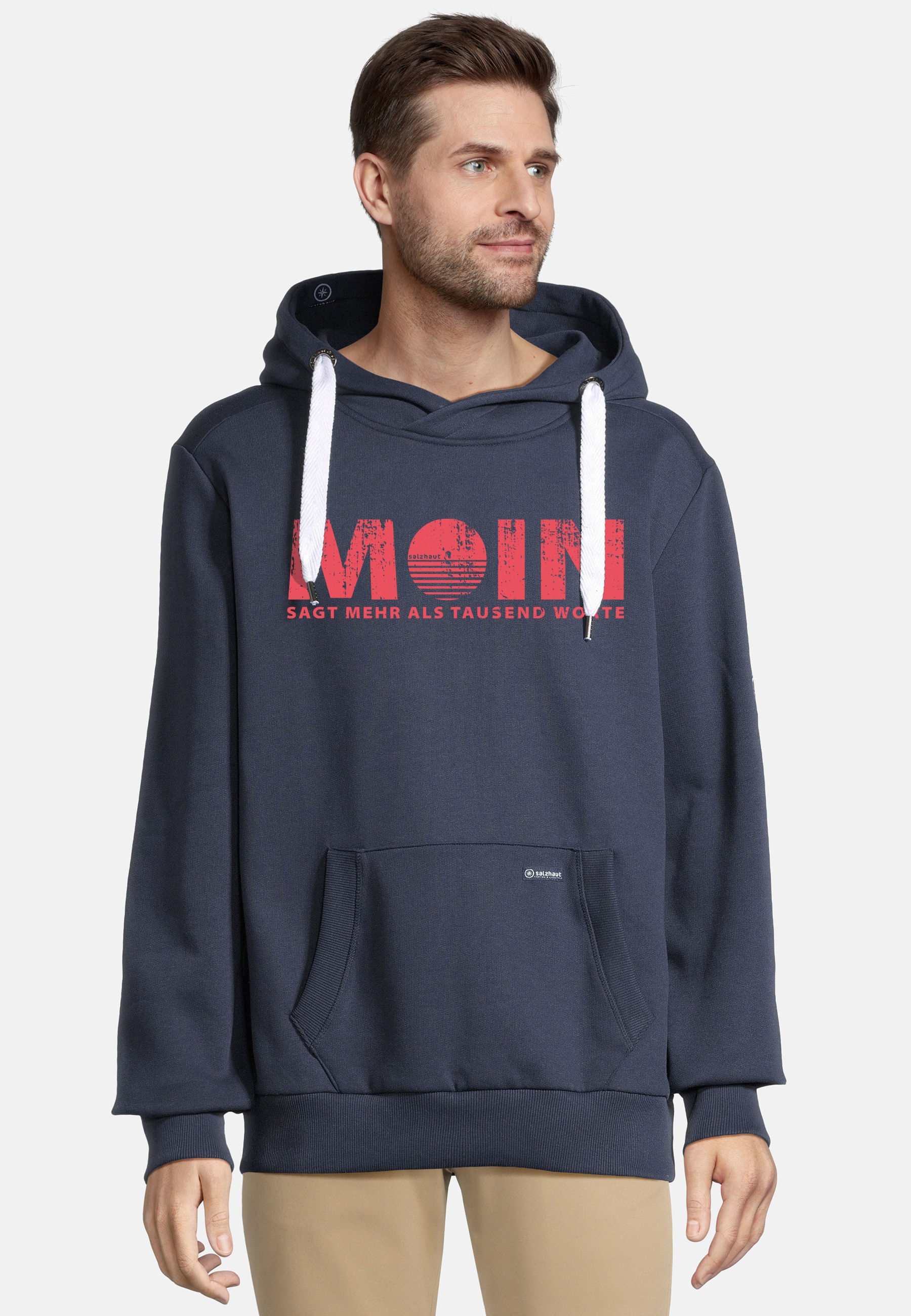 salzhaut Kapuzenpullover »Hoodie HEFF - MOIN sagt mehr als tausend Worte«