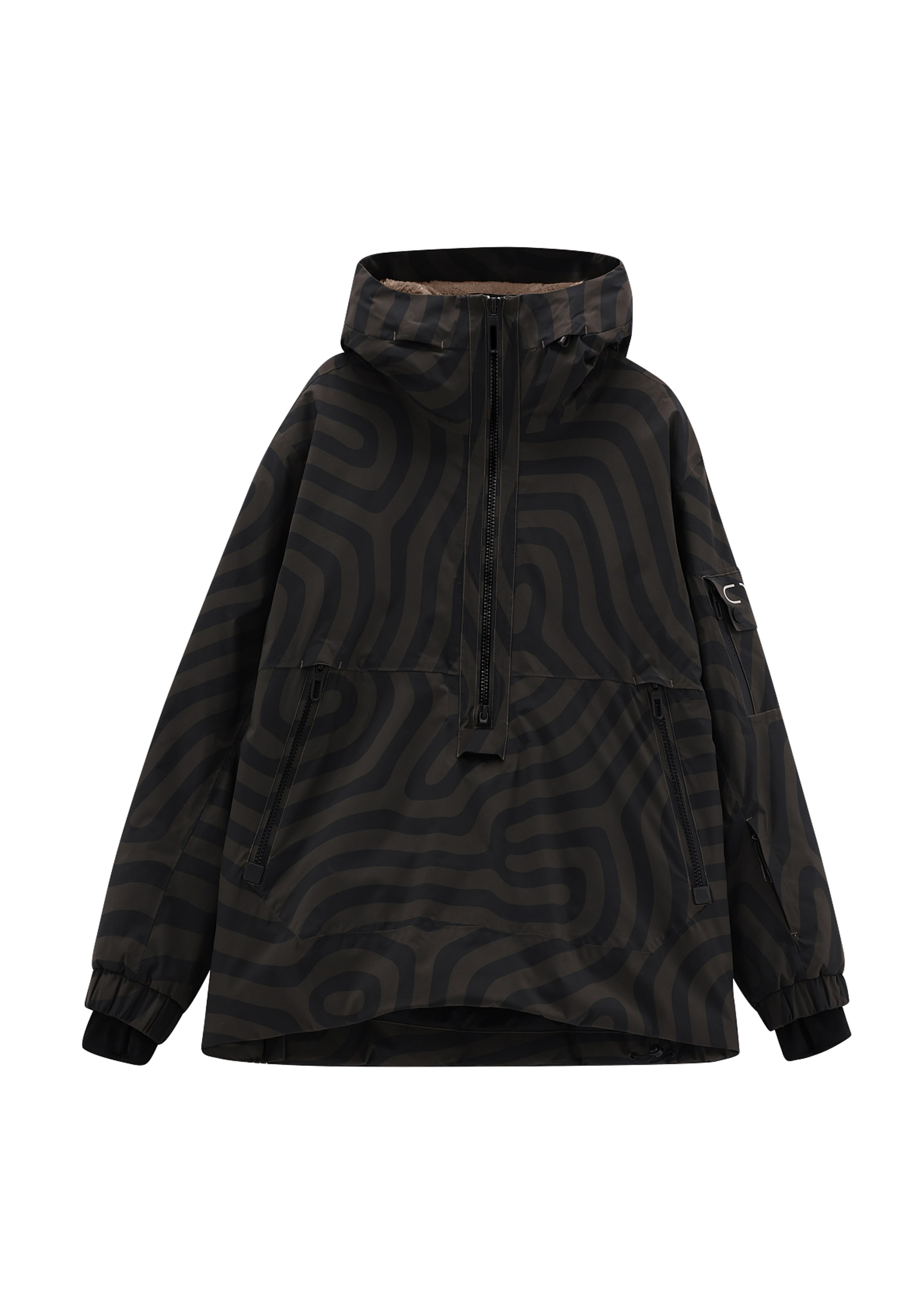 CMP Winterjacke 1 Stk. tlg. mit Wattierung, mit Polyesterfutter, 1-teiliges Design