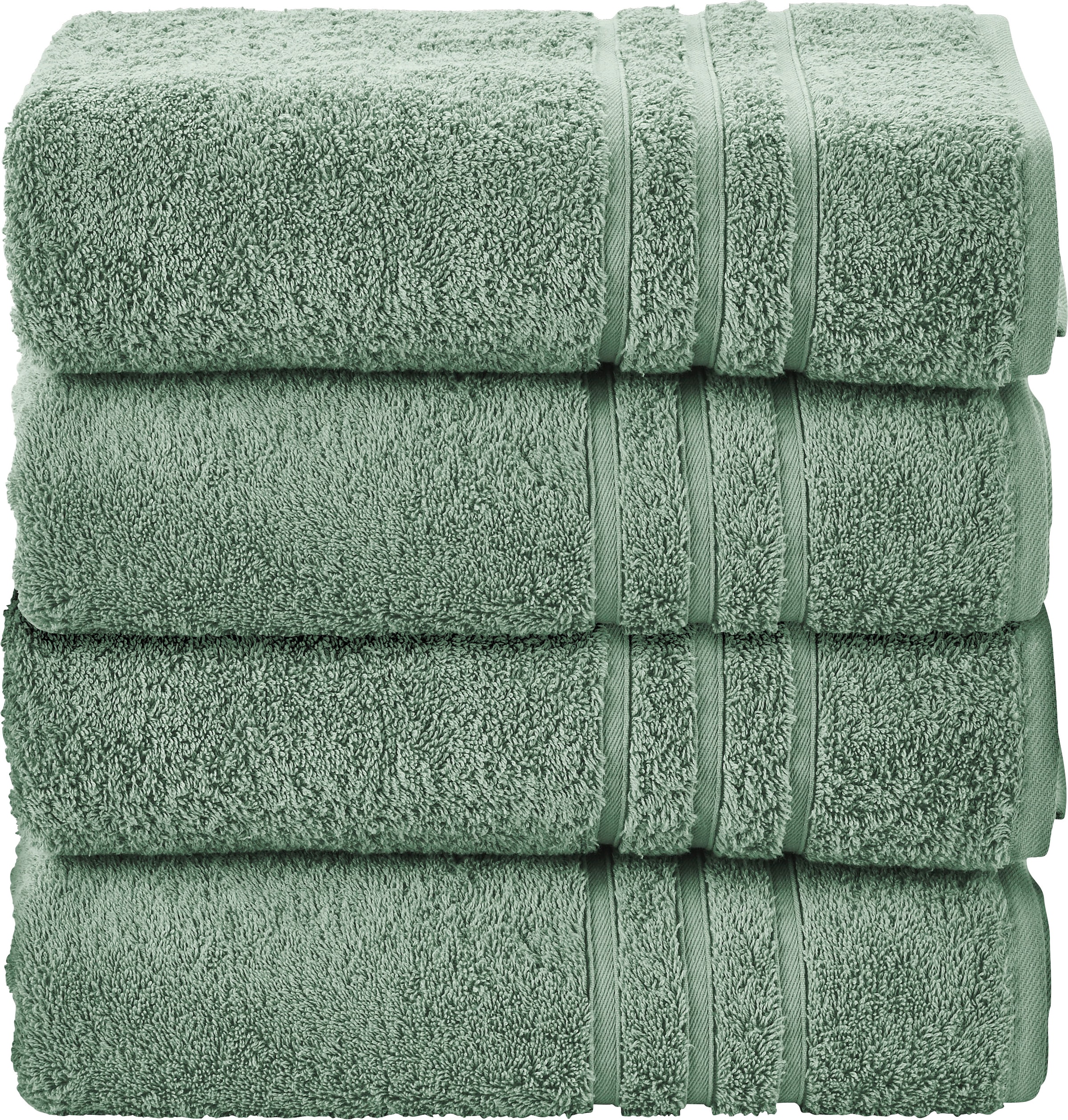 done.® Handtuch Set »Daily Uni« Uni Farben, saugfähiges Walkfrottier