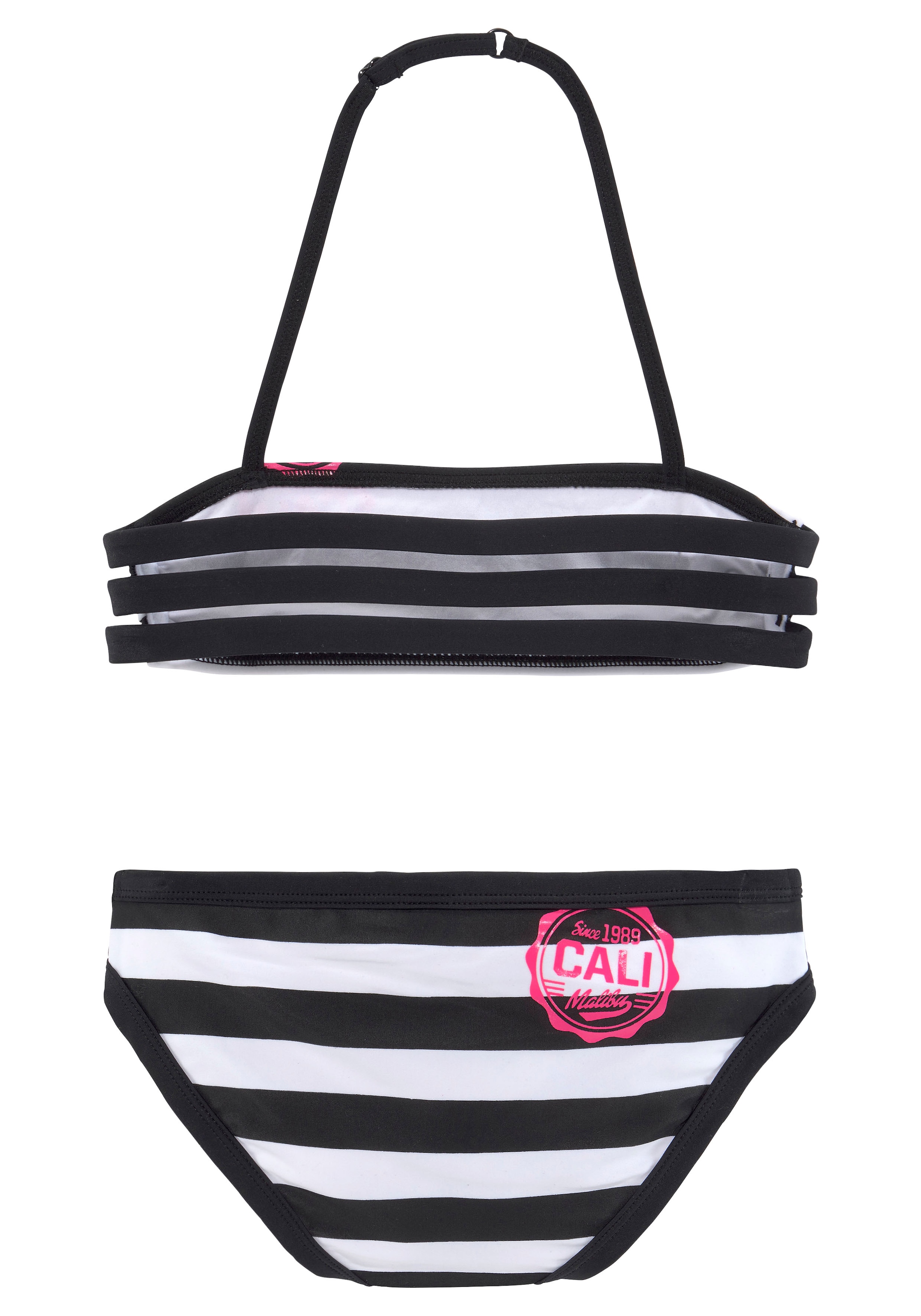 Bench. Bandeau-Bikini, mit trendigen Streifen im OTTO Online Shop | Neckholder-Bikinis