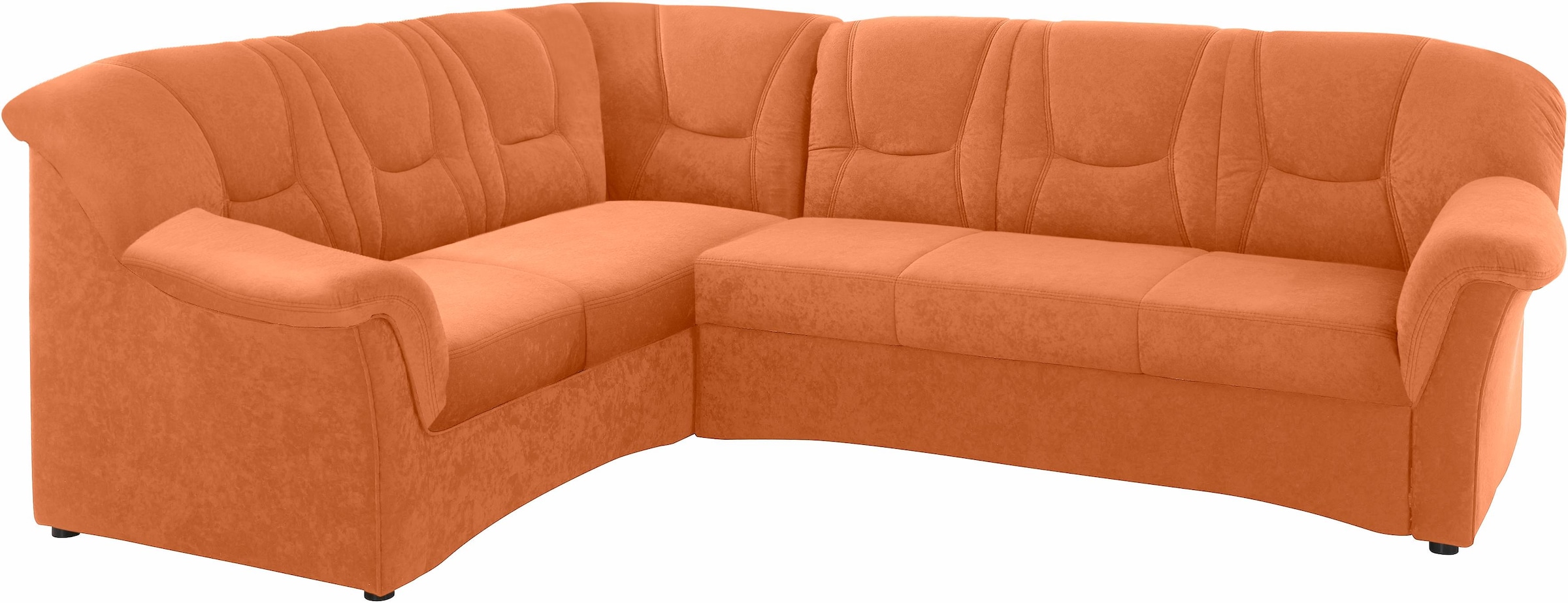 DOMO collection Ecksofa »Sarafina L-Form«, wahlweise mit Bettfunktion, optional mit Federkern