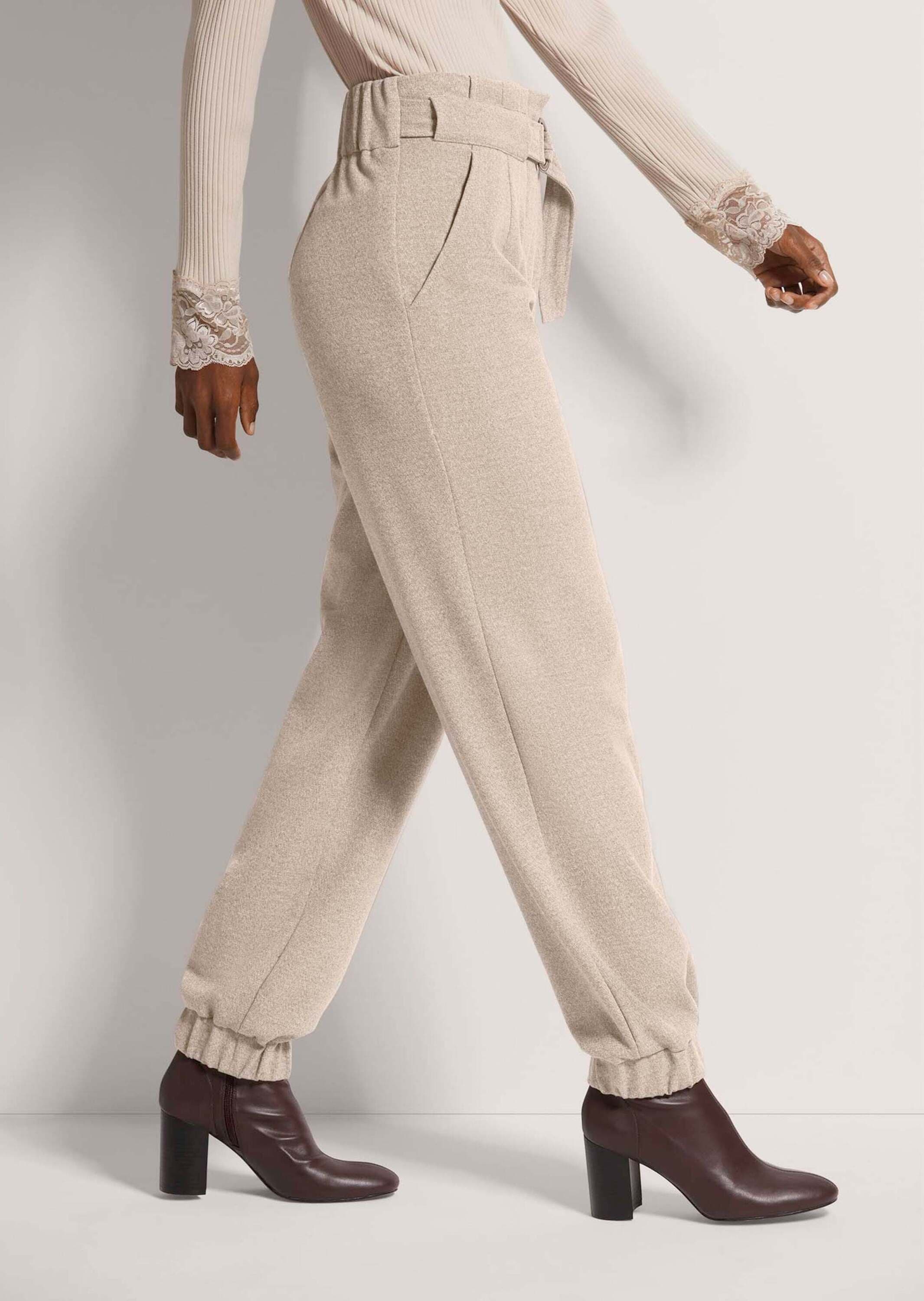 MADELEINE Cargohose »Cargo-Pants Lässige Damenhose mit Gürtel und Gummisaum«