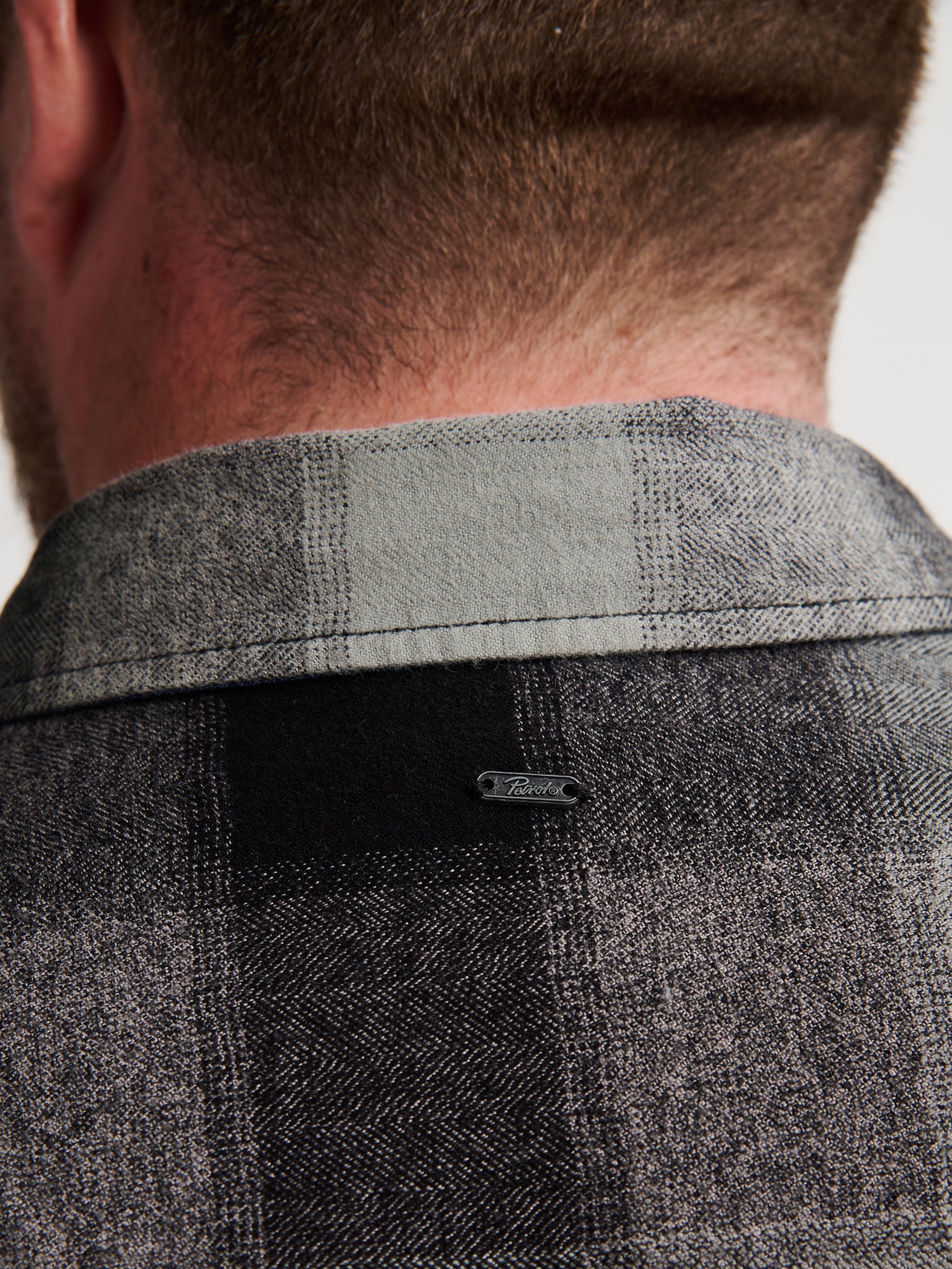 Petrol Industries Langarmhemd mit Brust Taschen