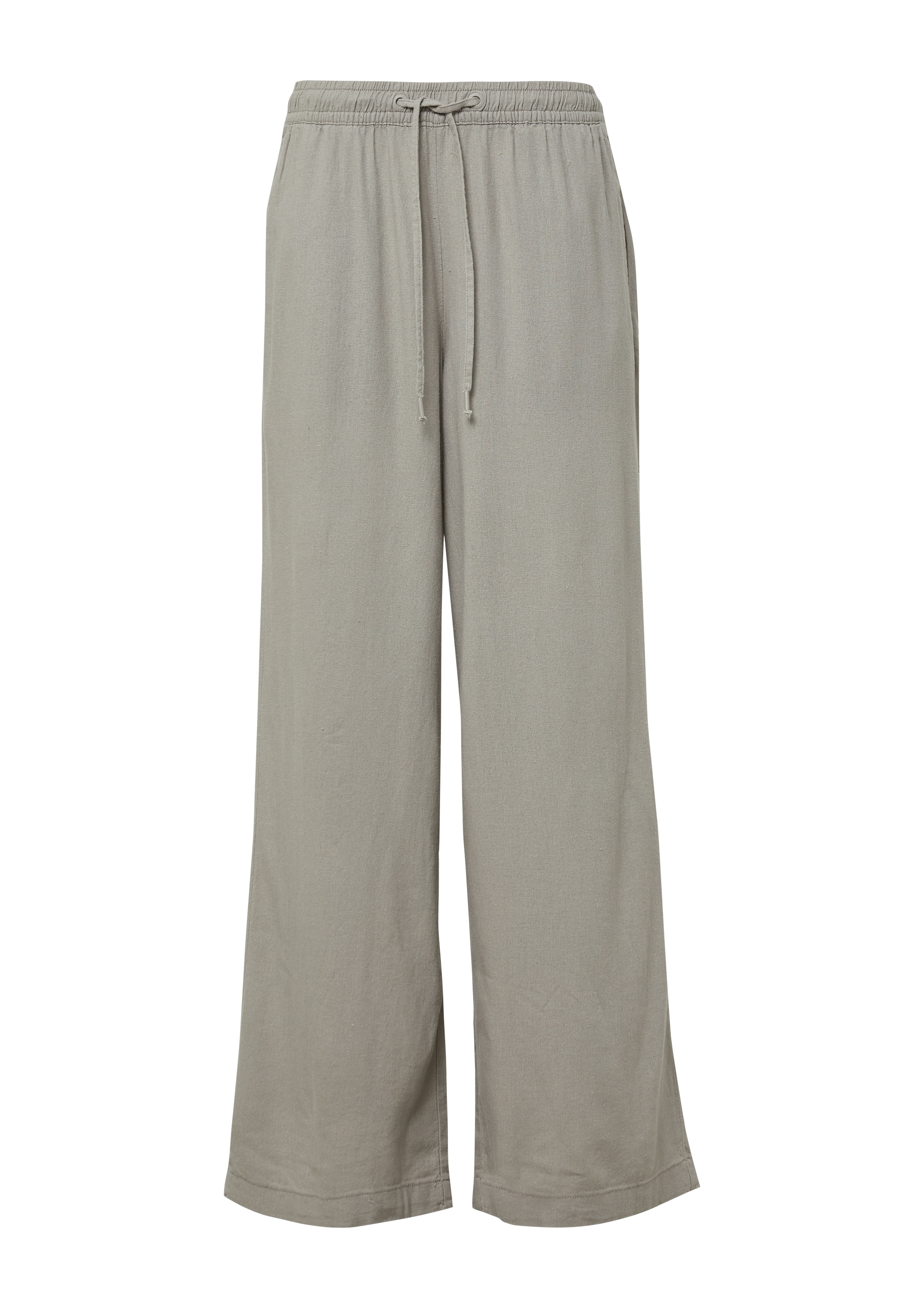 QS Leinenhose, mit elastischem Bund und Tunnelzug