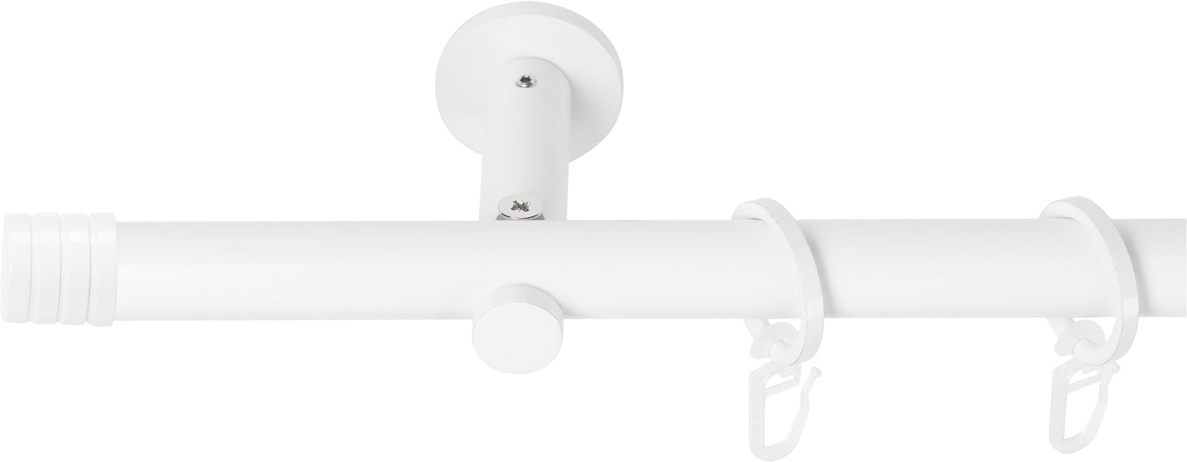 SN DECO GROUP Gardinenstange Ø 19 mm 1 läufig-läufig Fixmaß;kürzbar