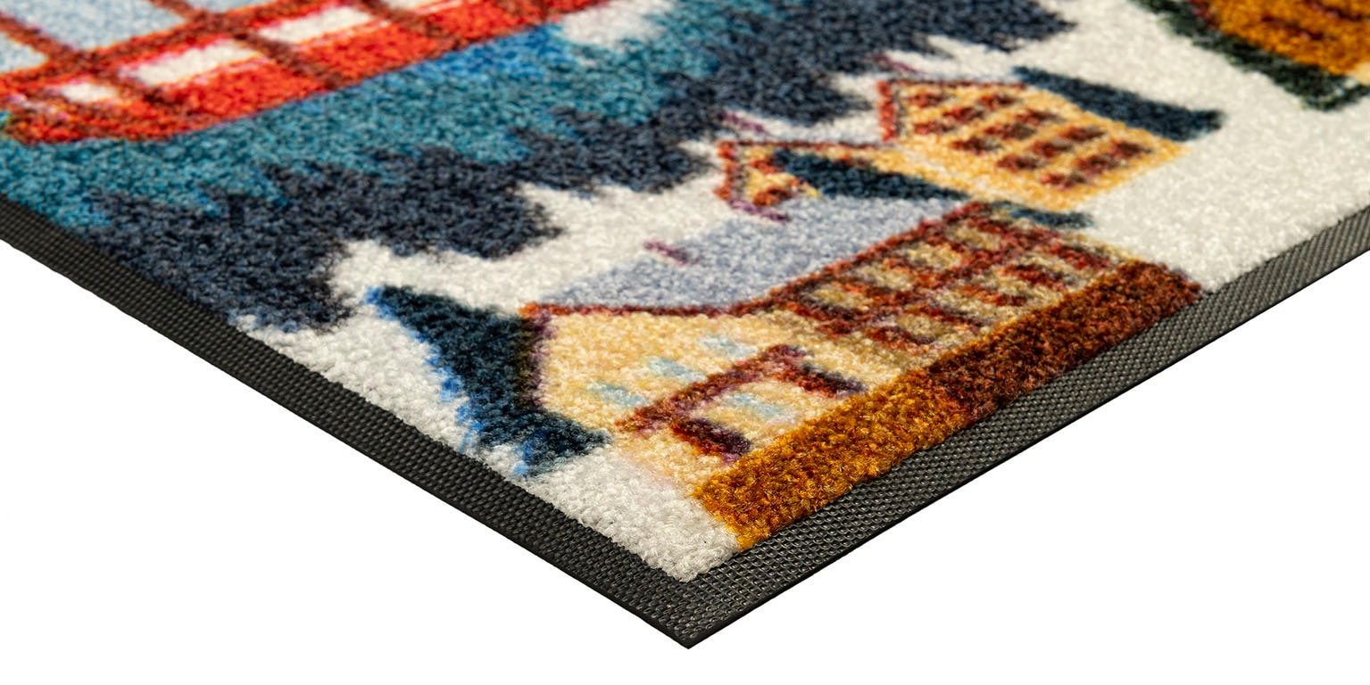 wash+dry by Kleen-Tex Fußmatte »Alpine Mood« rechteckig 7 mm Höhe