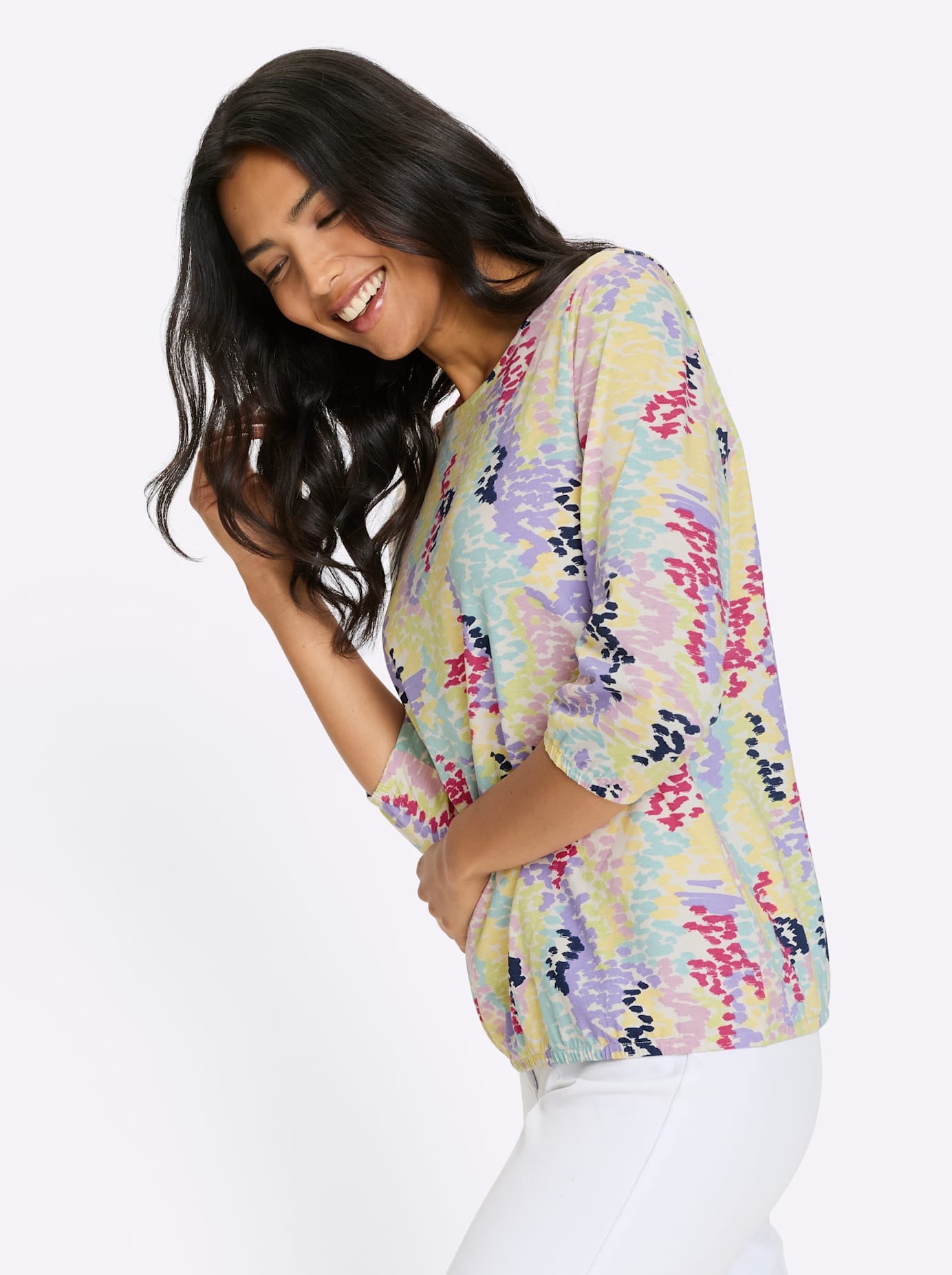 Classic Basics Print-Shirt »3/4-Arm-Shirt« 1 tlg.