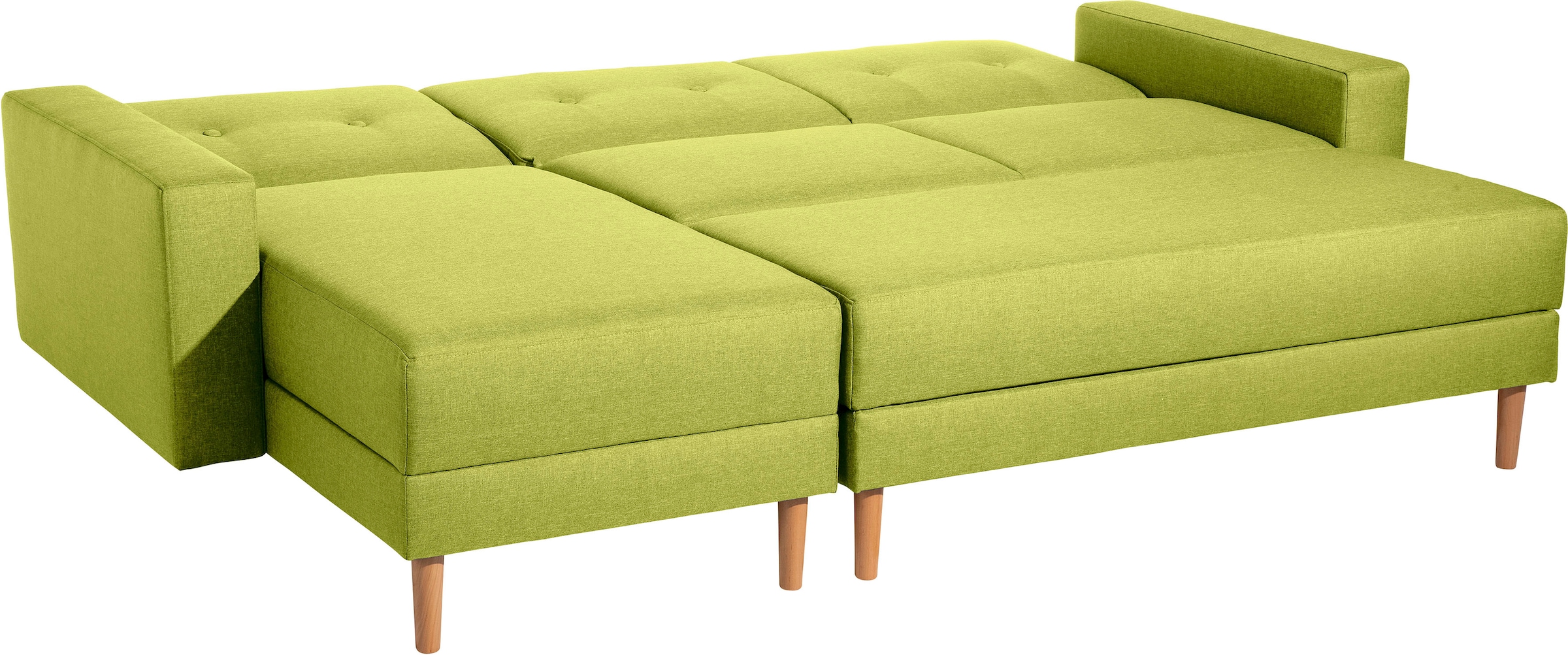 Max Winzer® Ecksofa »Just Chill kubisches Schlafsofa im skandinavischen Stil, bequem«, Recamiere links oder rechts montierbar, mit Rückenverstellung