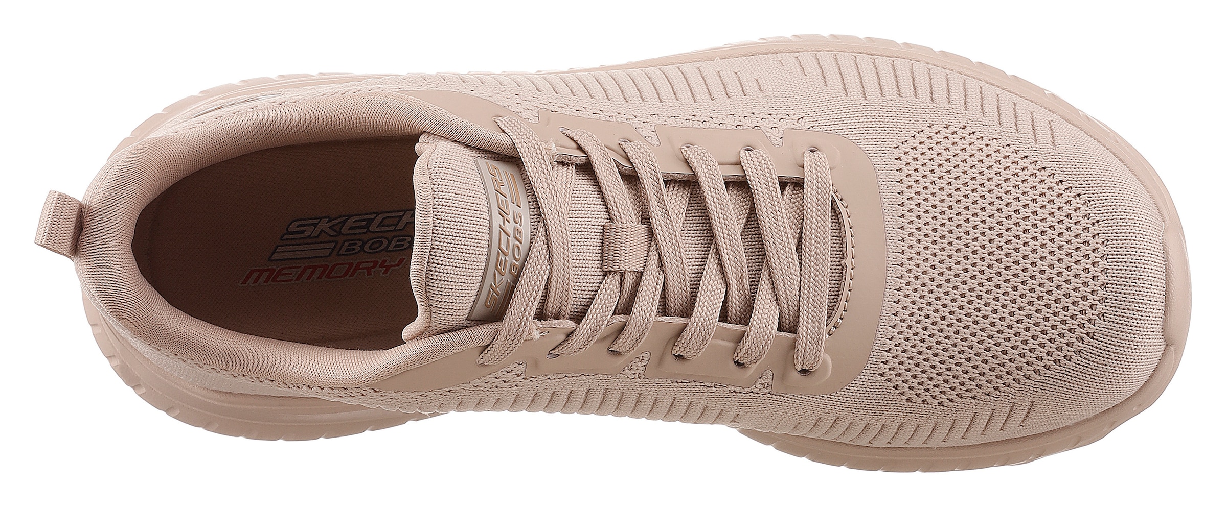 Skechers Sneaker »BOBS SQUAD CHAOS FACE OFF«, Freizeitschuh, Halbschuh, Schnürschuh mit Komfort-Innensohle