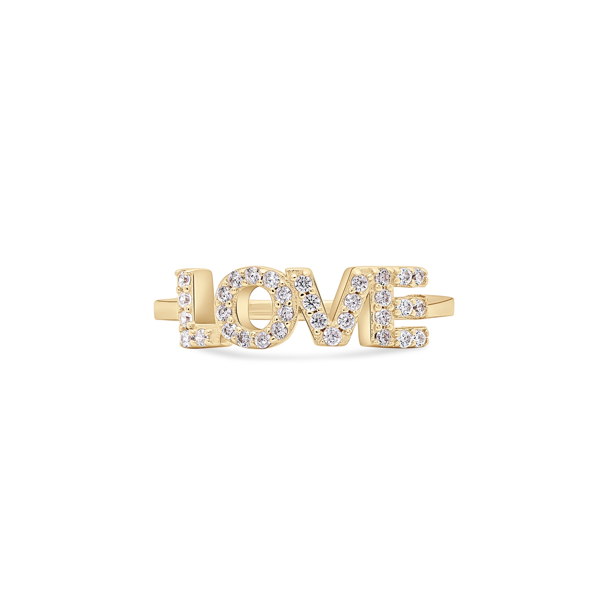 Tamaris Fingerring »Schmuck Geschenk Ring Love« mit Zirkonia (synth.)