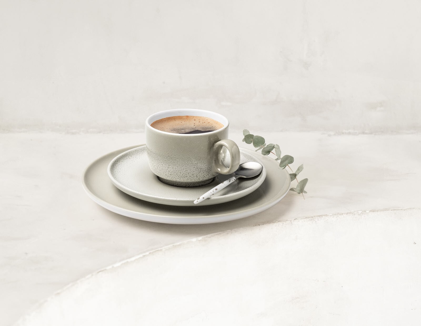 Seltmann Weiden Untertasse »Kombi-Untertassen Sento Home ø 16,2 cm 6er Set« Spülmaschinengeeignet, Mikrowellengeeignet, Ofenfest, Salamandergeeignet, Kühlschrankgeeignet, Gefrierschrankgeeignet