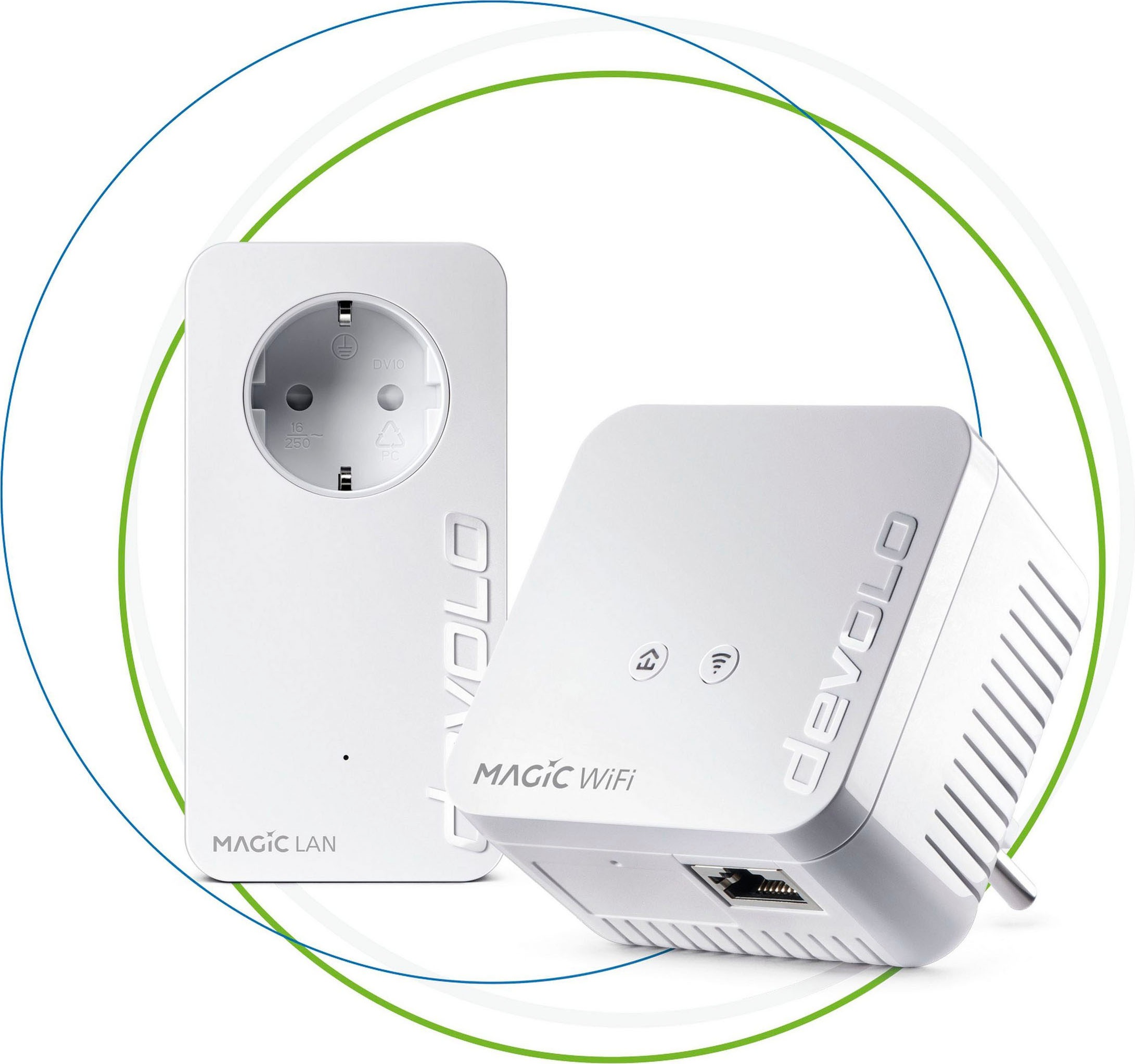 DEVOLO WLAN-Router »Magic 1 WiFi mini Starter Kit (1200Mbit, G.hn, Powerline + WLAN, Mesh)«