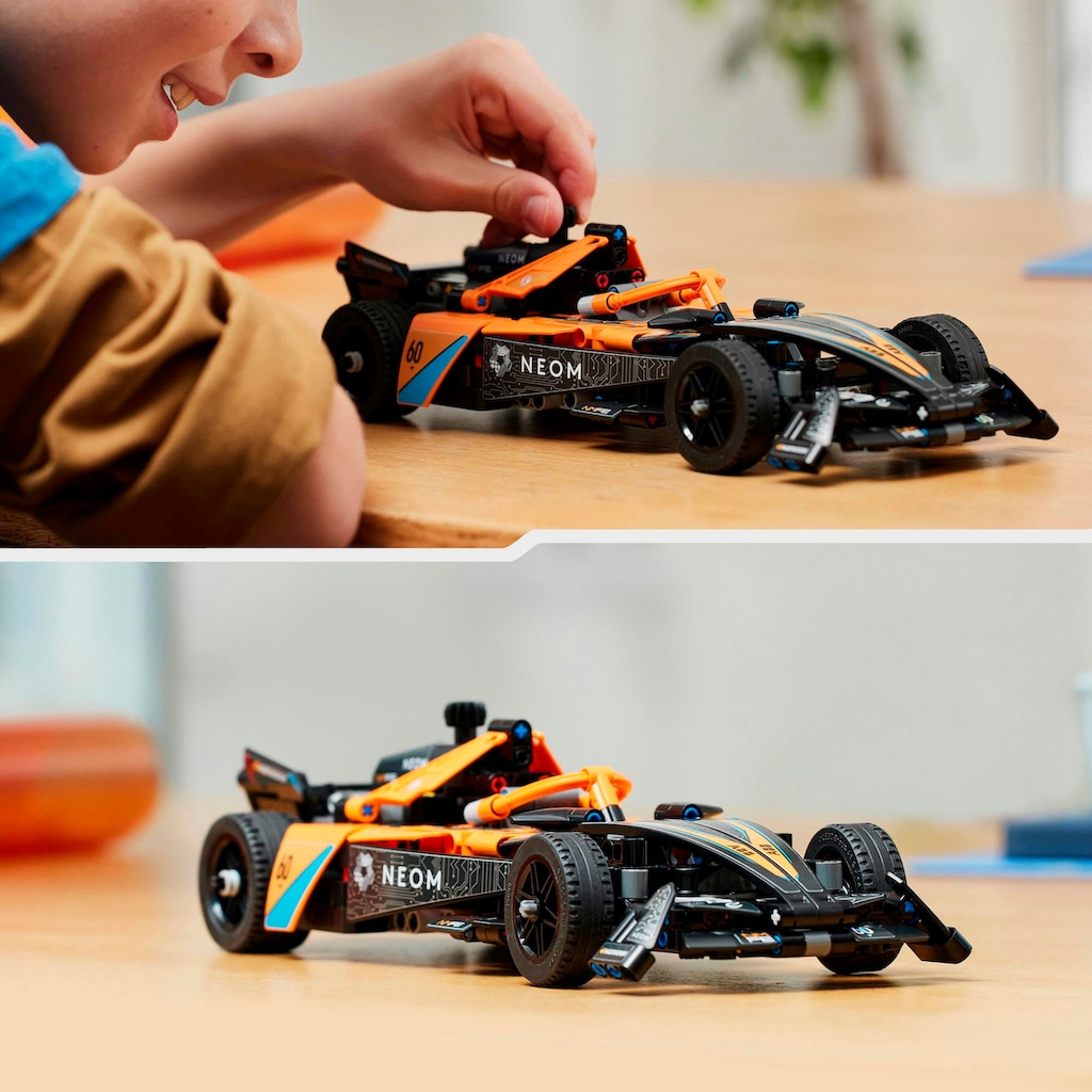 LEGO® Konstruktionsspielsteine »NEOM McLaren Formula E Race Car (42169), LEGO® Technic«, (452 St.)