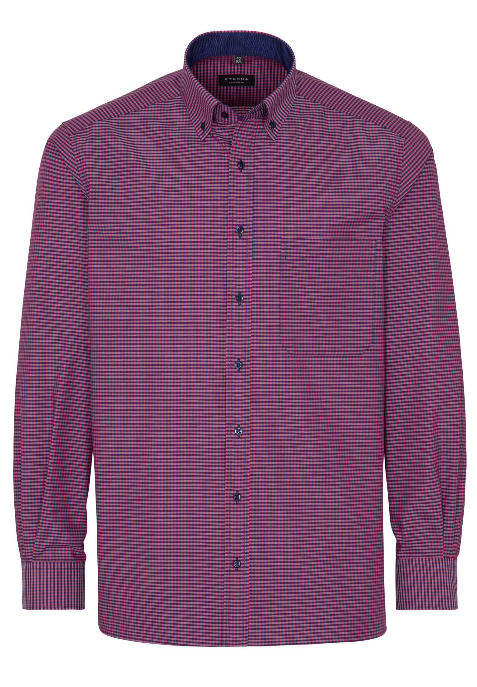 Eterna Langarmhemd »COMFORT FIT«, NON IRON (bügelfrei)