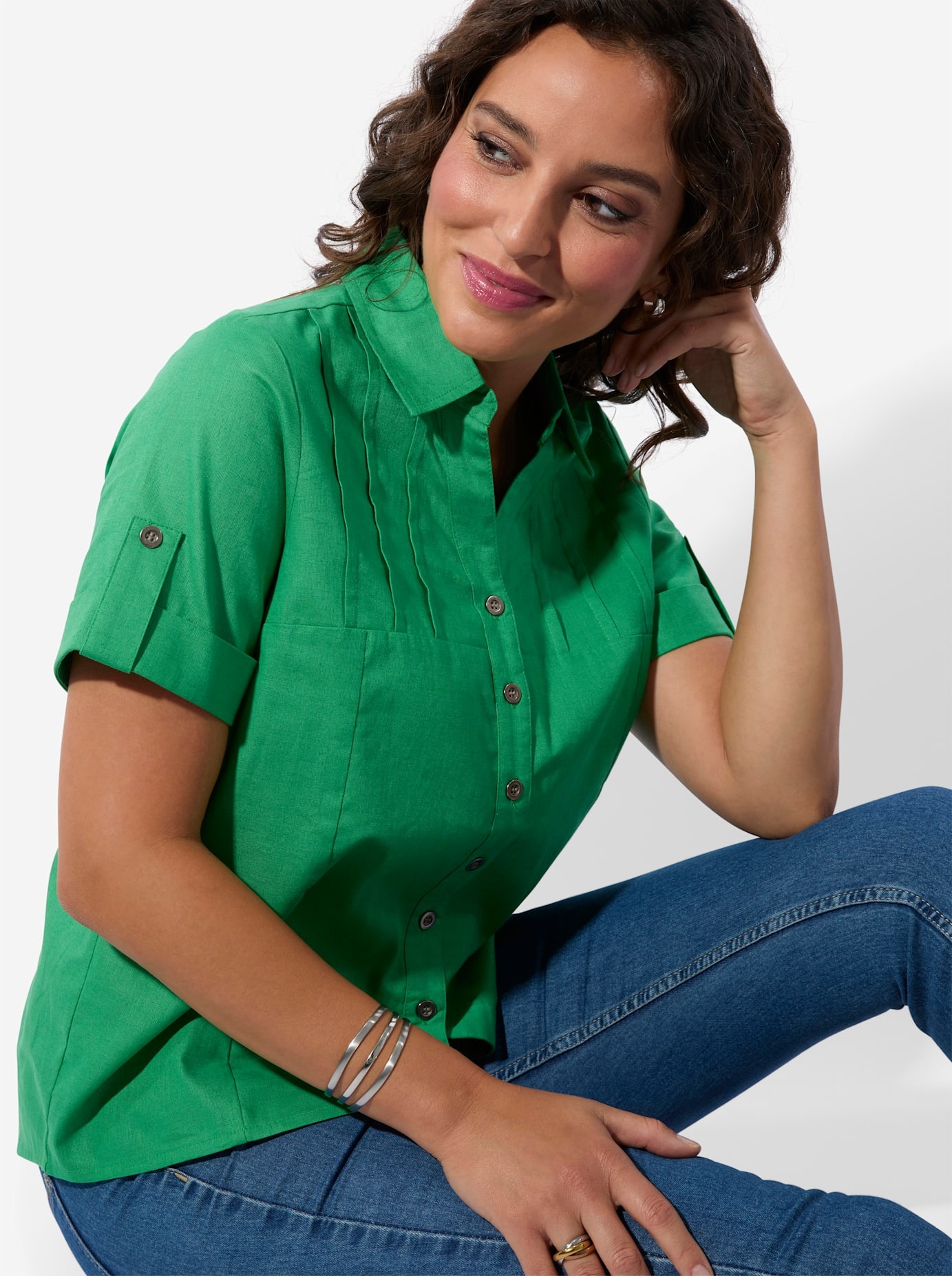 Casual Looks Kurzarmbluse