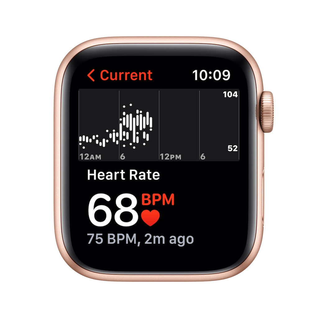 Apple Smartwatch »Series SE, GPS, Aluminium-Gehäuse, 40 mm Sportloop«, (Watch OS 7)
