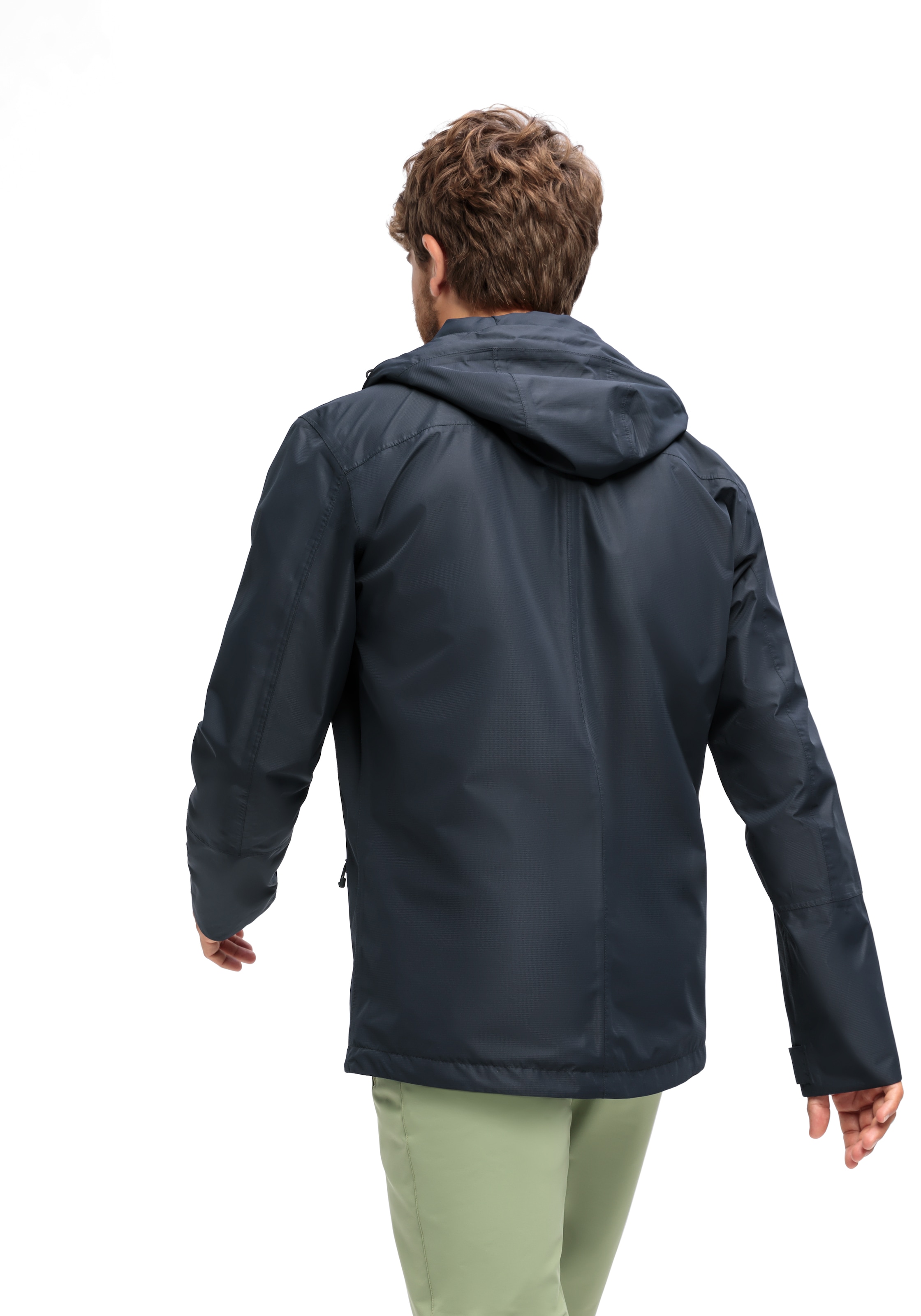 Maier Sports Outdoorjacke »Abbenstein M«, Herren Jacke wasserdicht, Funktionsjacke 2 Taschen außen + Innentasche