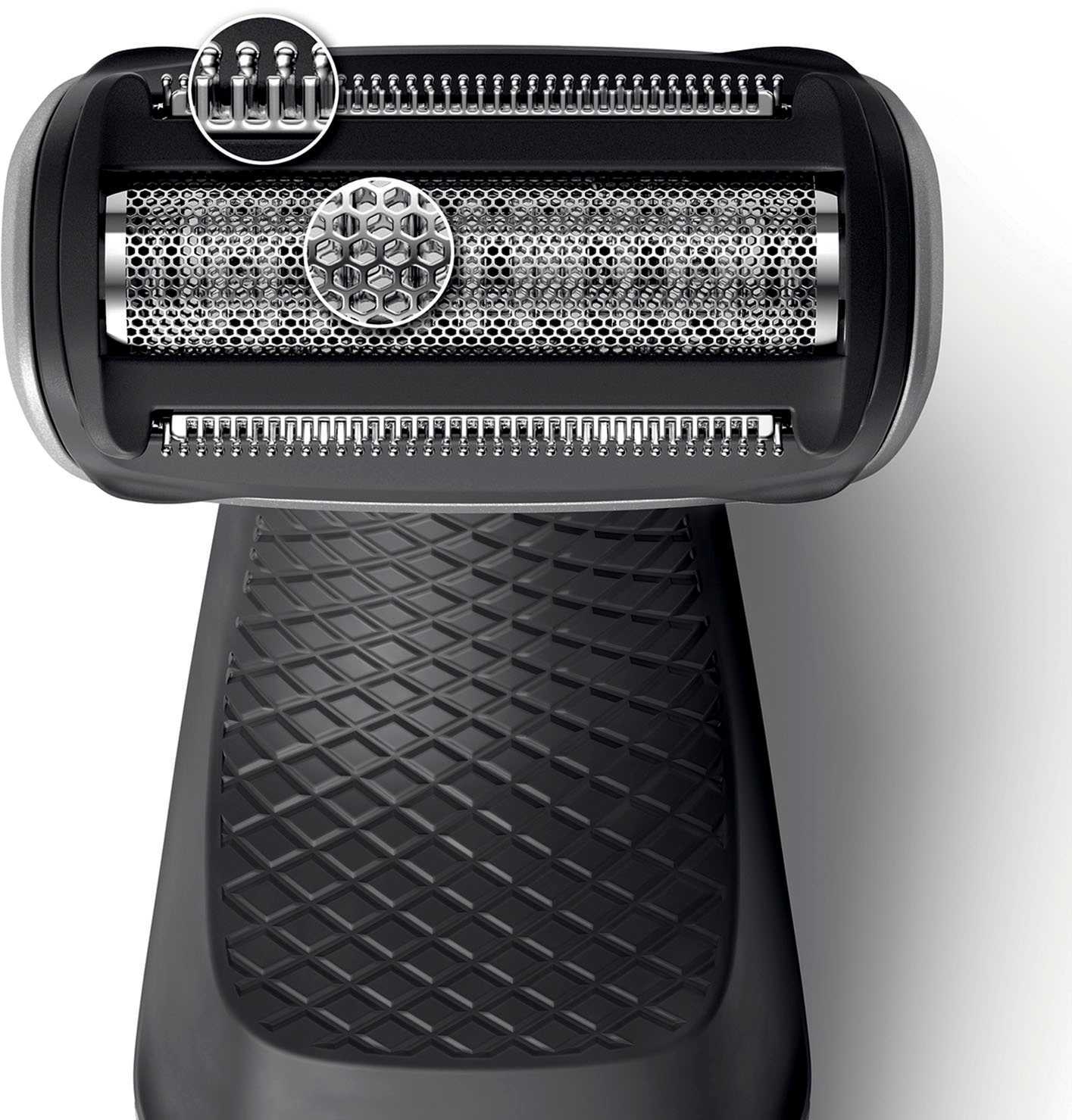 Philips Elektrokörperrasierer »Series 3000 BG3015/15«, 3 St. Aufsätze, Langhaartrimmer, Bodygroom
