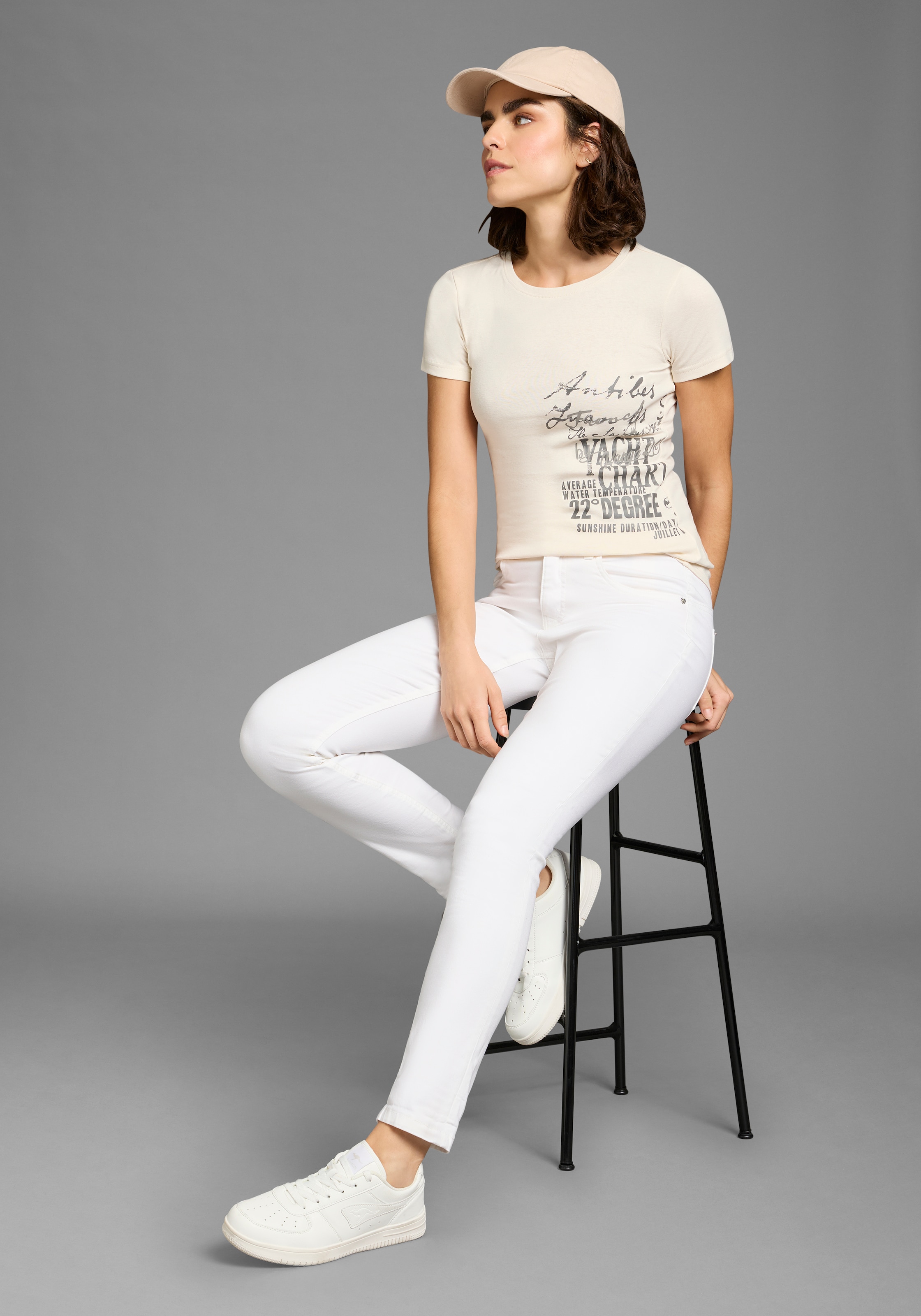 KangaROOS T-Shirt im Basic-Look mit Print