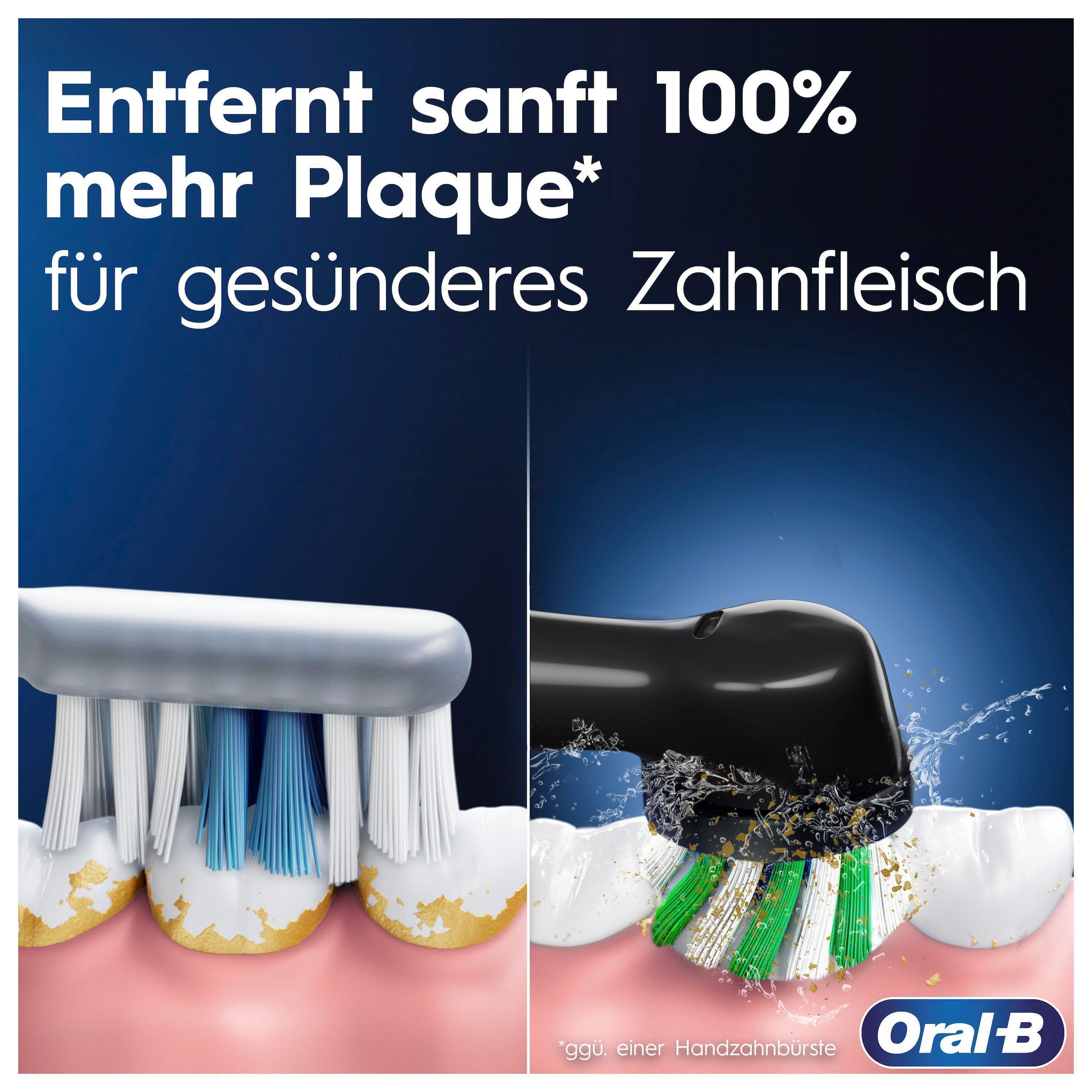 Oral-B Elektrische Zahnbürste »Pro 3 3500 Special Edition«, 1 St. Aufsteckbürsten, 360°-Andruckkontrolle