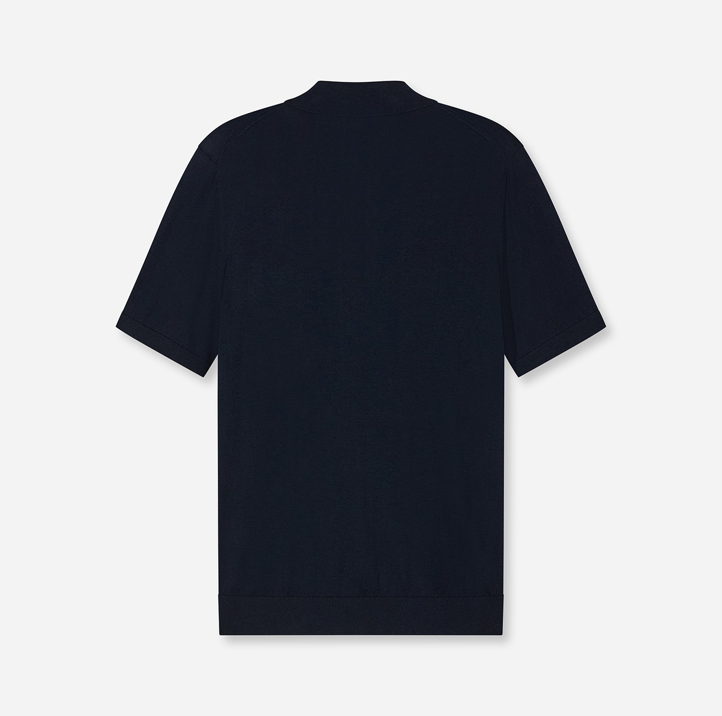 OLYMP Poloshirt »Strick Casual« mit geripptem Kragen, unifarben