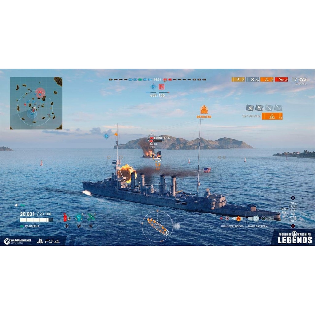 Gearbox Publishing Spielesoftware »World of Warships Legends - Firepower Deluxe Edition«, PlayStation 4