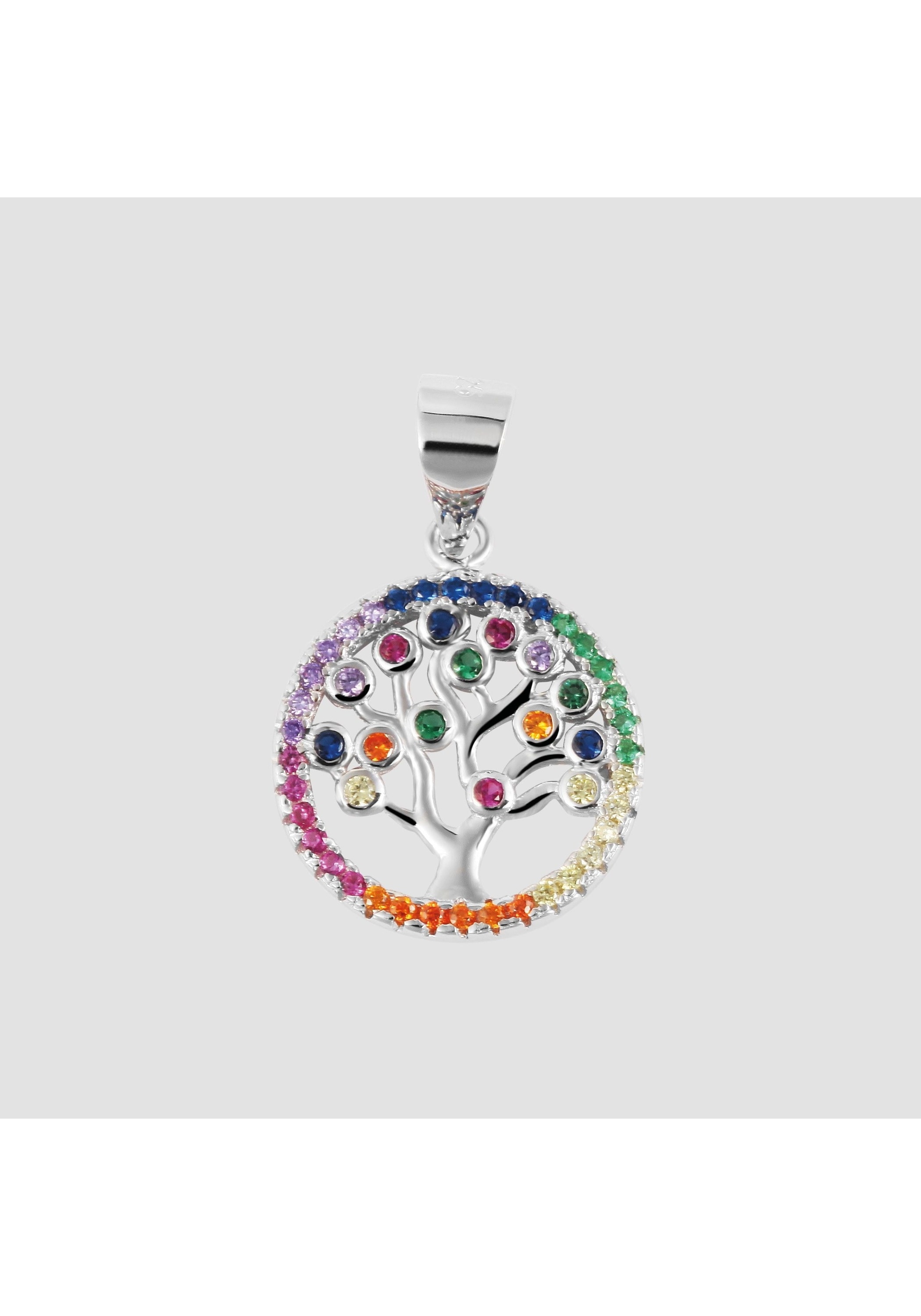 AKZENT Amulett »"Senta" aus 925 Sterlingsilber, rhodiniert, langlebig«