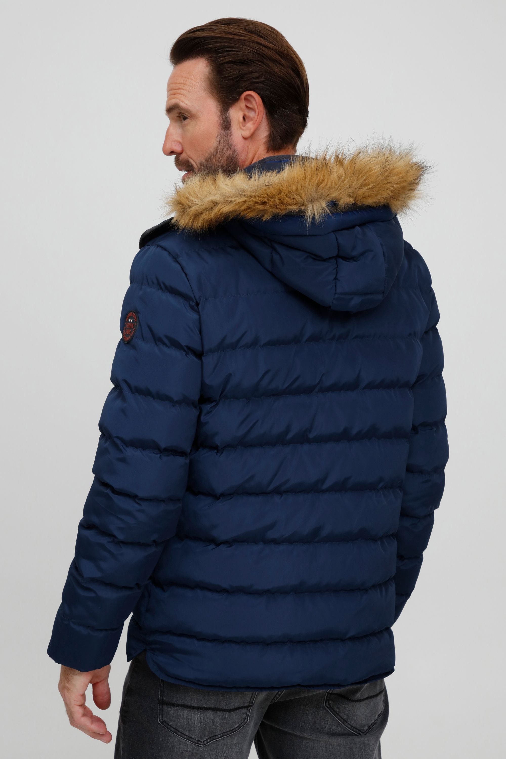 FQ1924 Steppjacke »Steppjacke FQAksel«, mit Kapuze