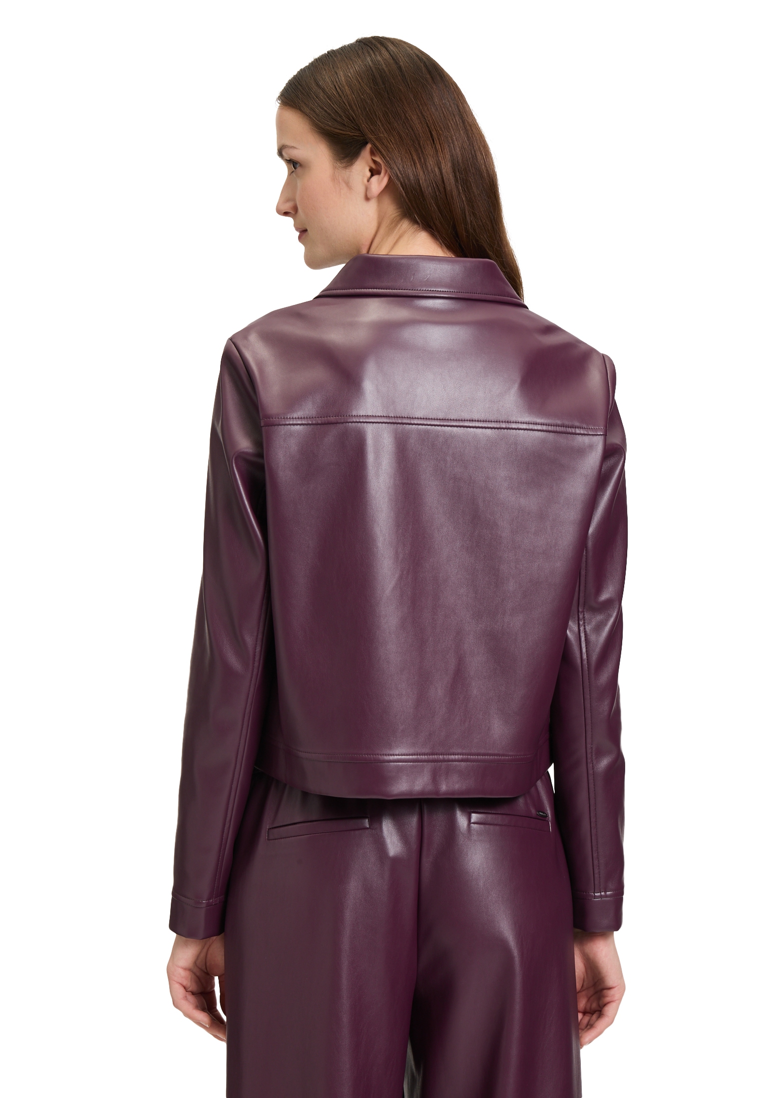 Betty&Co Jackenblazer »Lederjacke langarm«