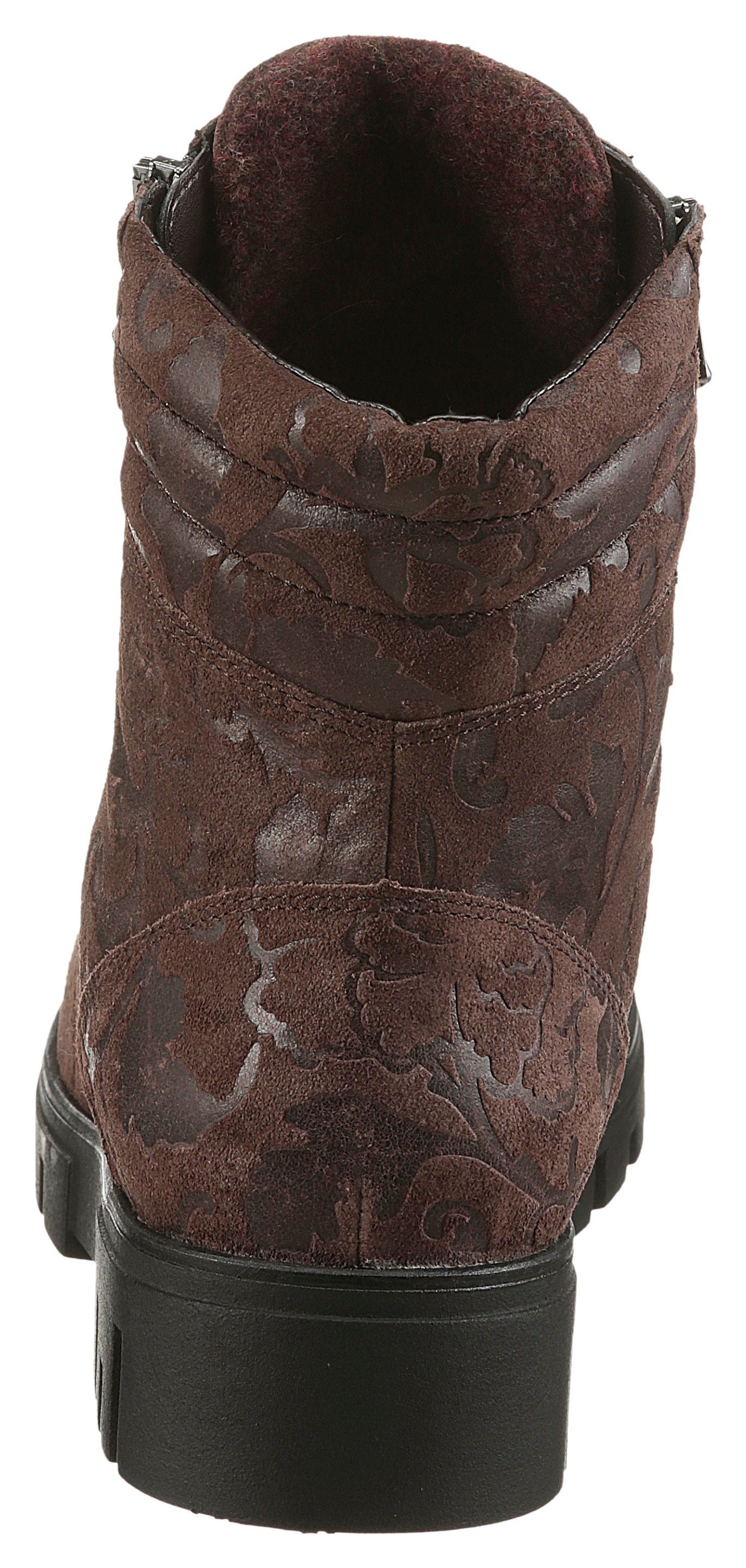 Waldläufer Schnürstiefelette »H-SERENA«  Schnürboots, Profilsohle, Blockabsatz, in Komfortweite H (= sehr weit)