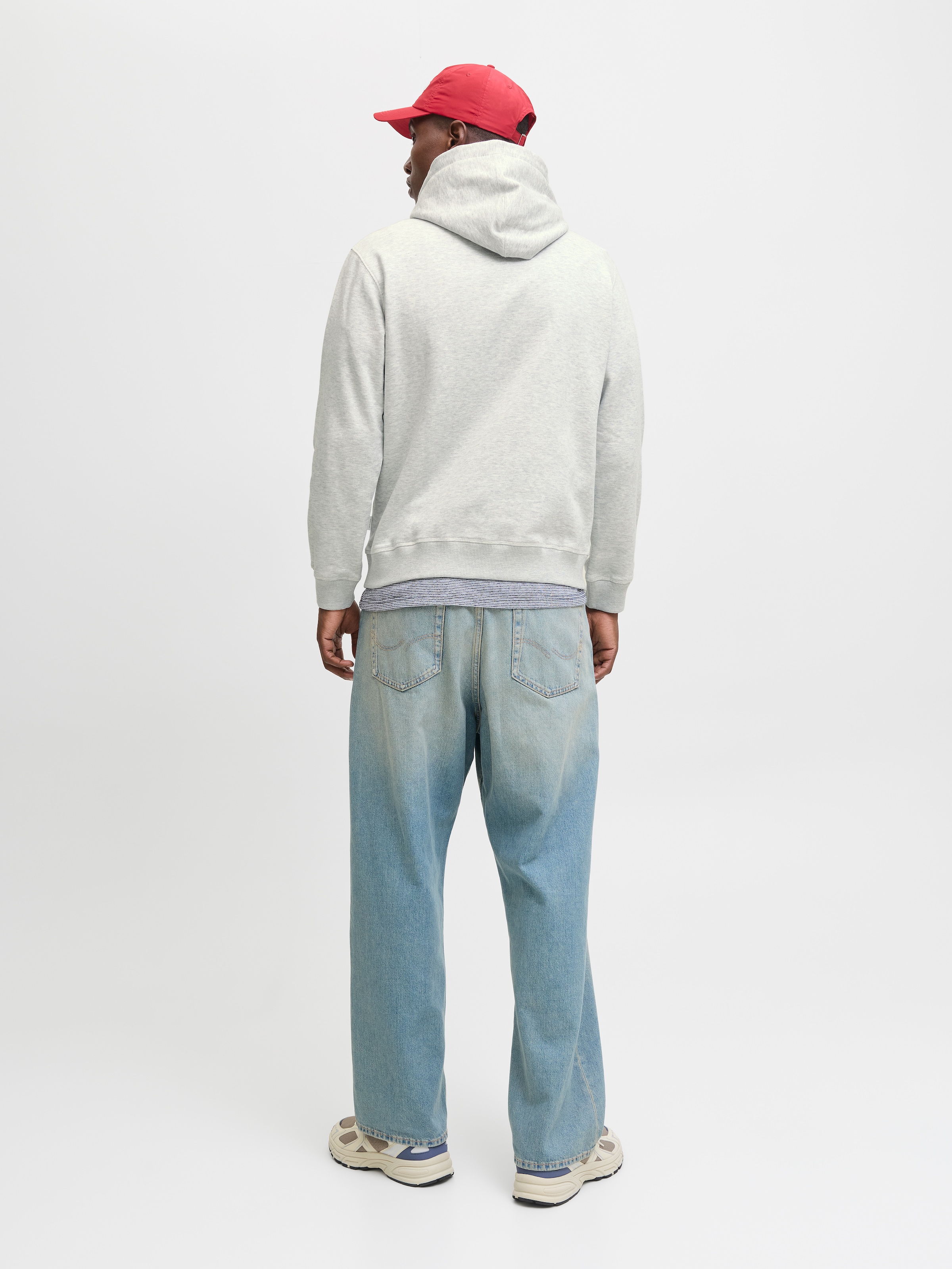 Jack & Jones Kapuzensweatshirt »JORNORREBRO EMB SWEAT HOOD NOOS«
