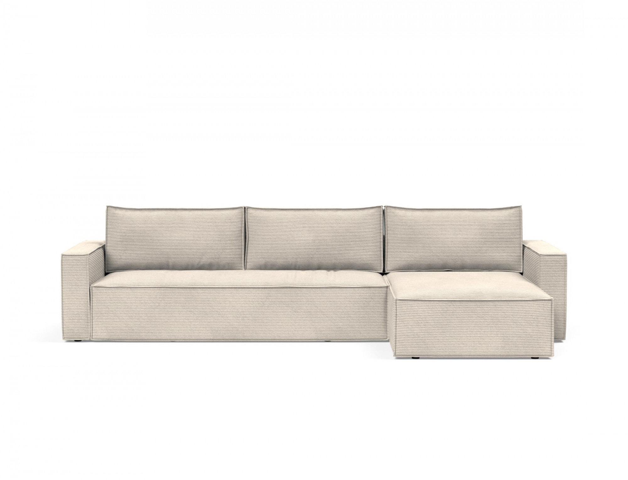 INNOVATION LIVING ™ 4-Sitzer »Newilla Schlafsofa, Bettsofa, Couch, Schlaffunktion, Wohlfühloase«, komfortable Liegefläche, großer Stauraum, stabile Stahlkonstruktion