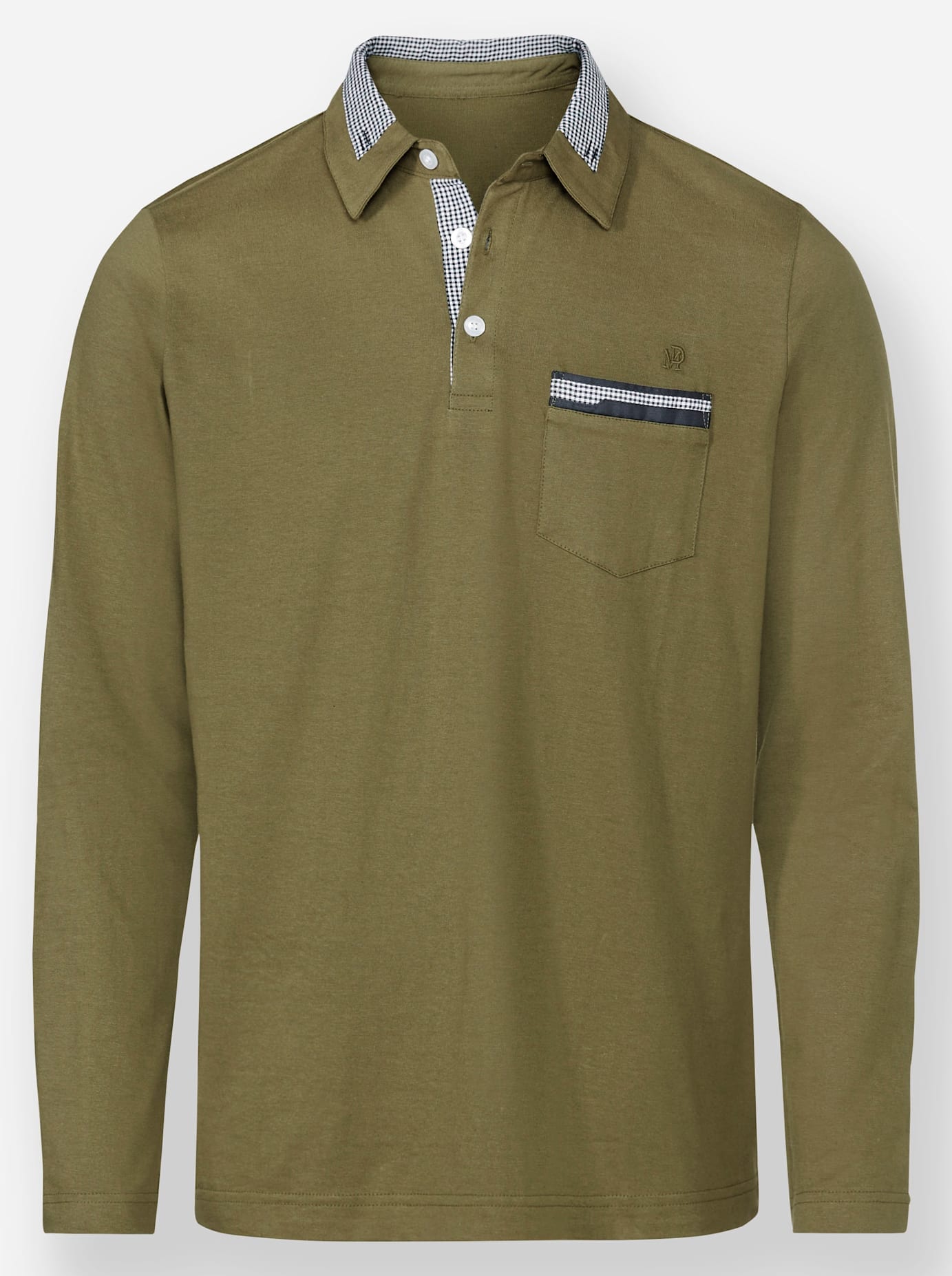 Marco Donati Poloshirt »Langarm-Shirt«, (1 tlg.)