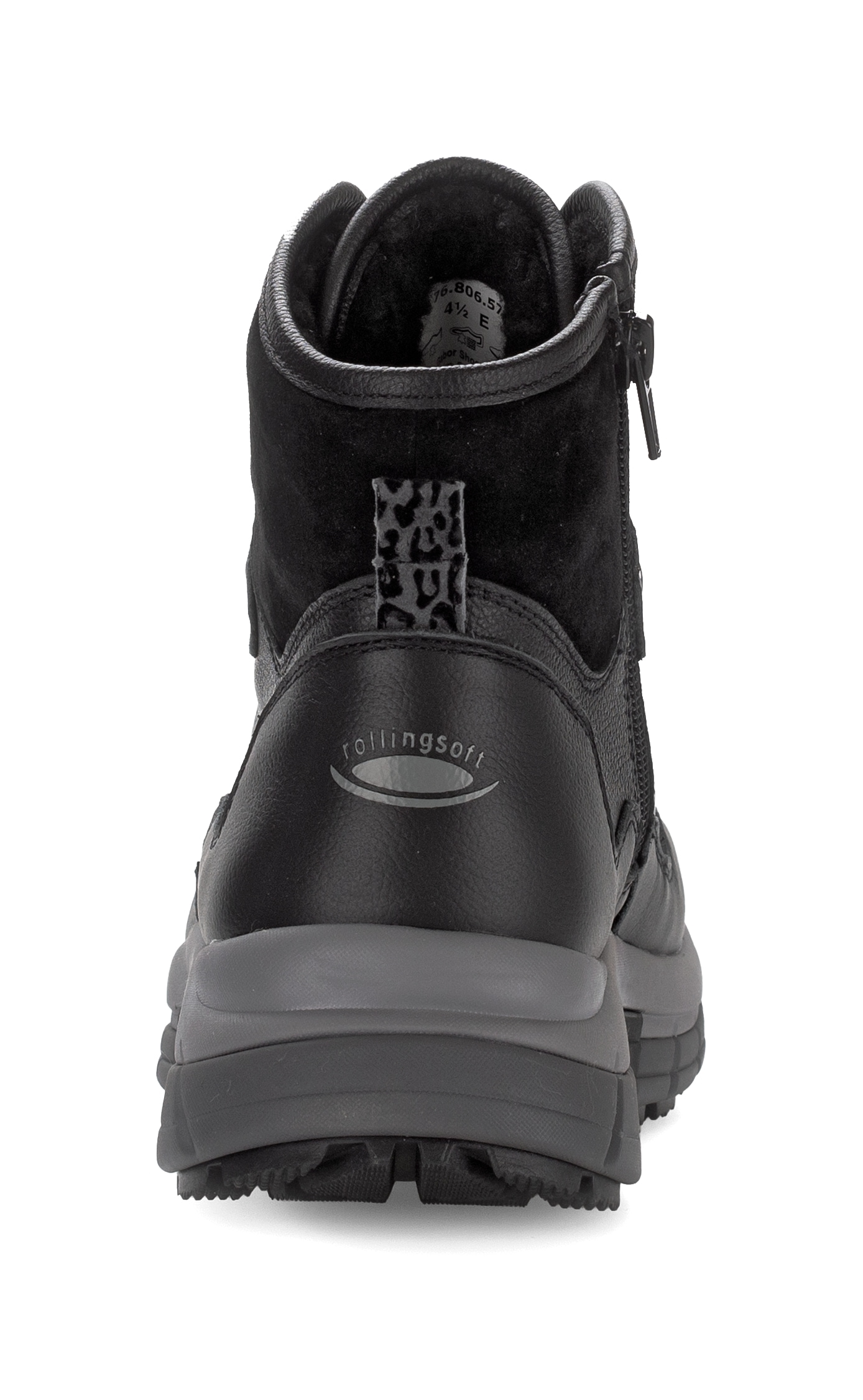 Gabor Rollingsoft Schnürboots  , Keilabsatz, Stiefelette, mit Haken, im Bergsteiger-Look