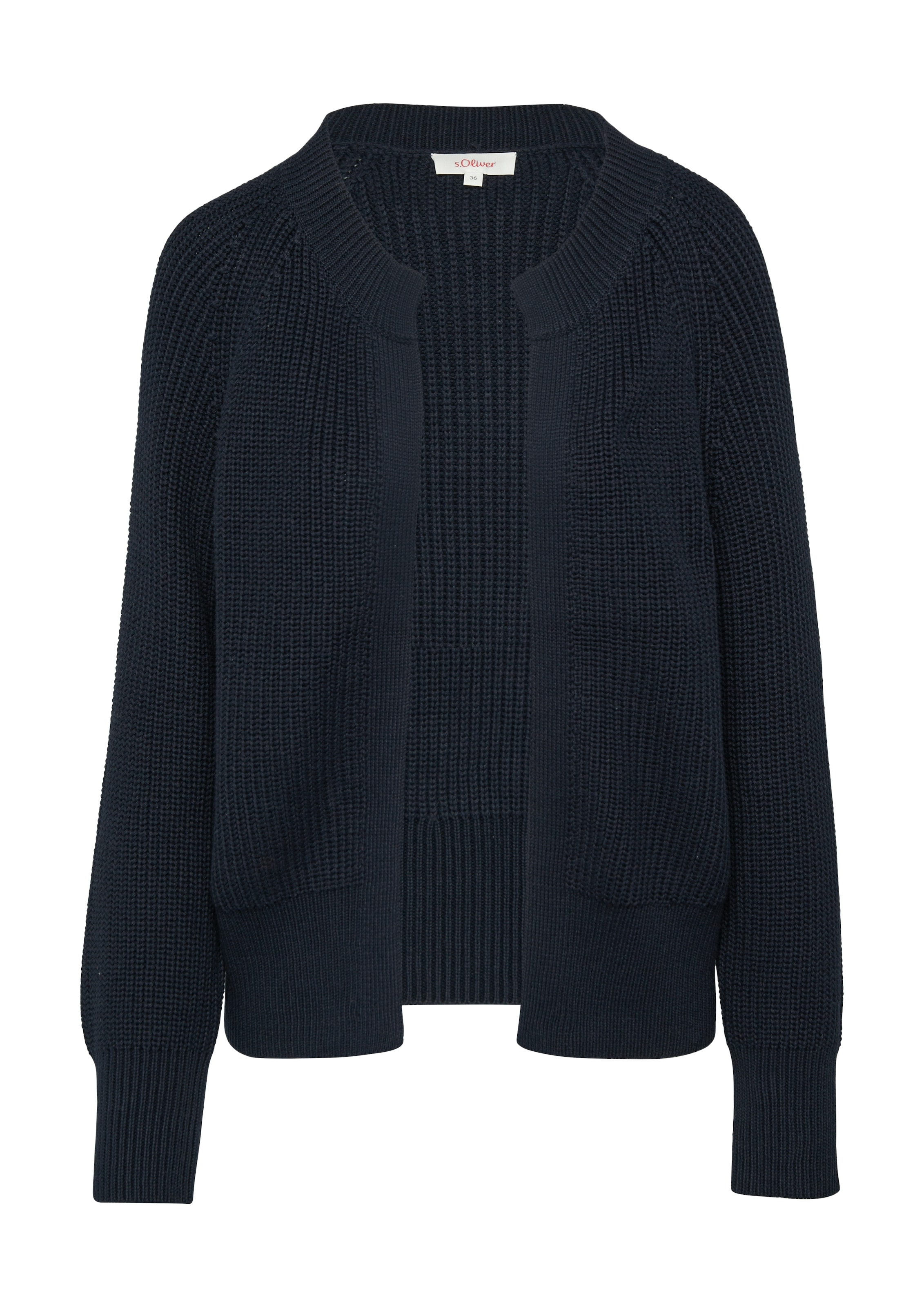s.Oliver Strickjacke, mit Raglanärmeln