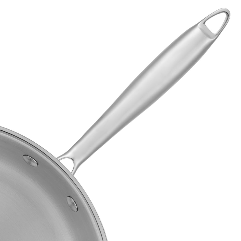 RESTO Kitchenware Bratpfanne »Crater Pfanne aus Tri-Ply (Edelstahl + Aluminium + Edelstahl) ofenfest« Edelstahl 18/10 1 Stk. tlg. Energieeinsparung 25% durch die dreilagige Basis