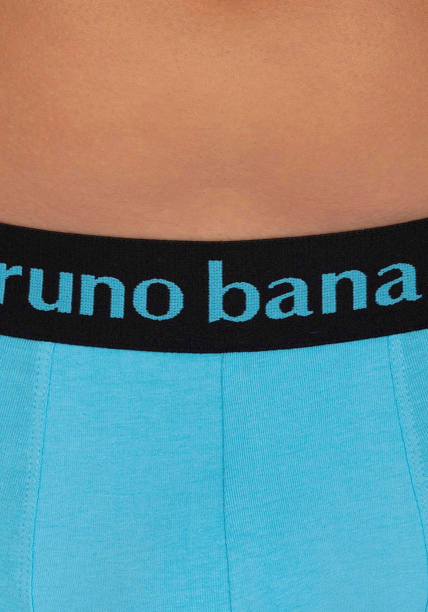 Bruno Banani Boxer, (2er Pack), mit kontrastreichem Logobund