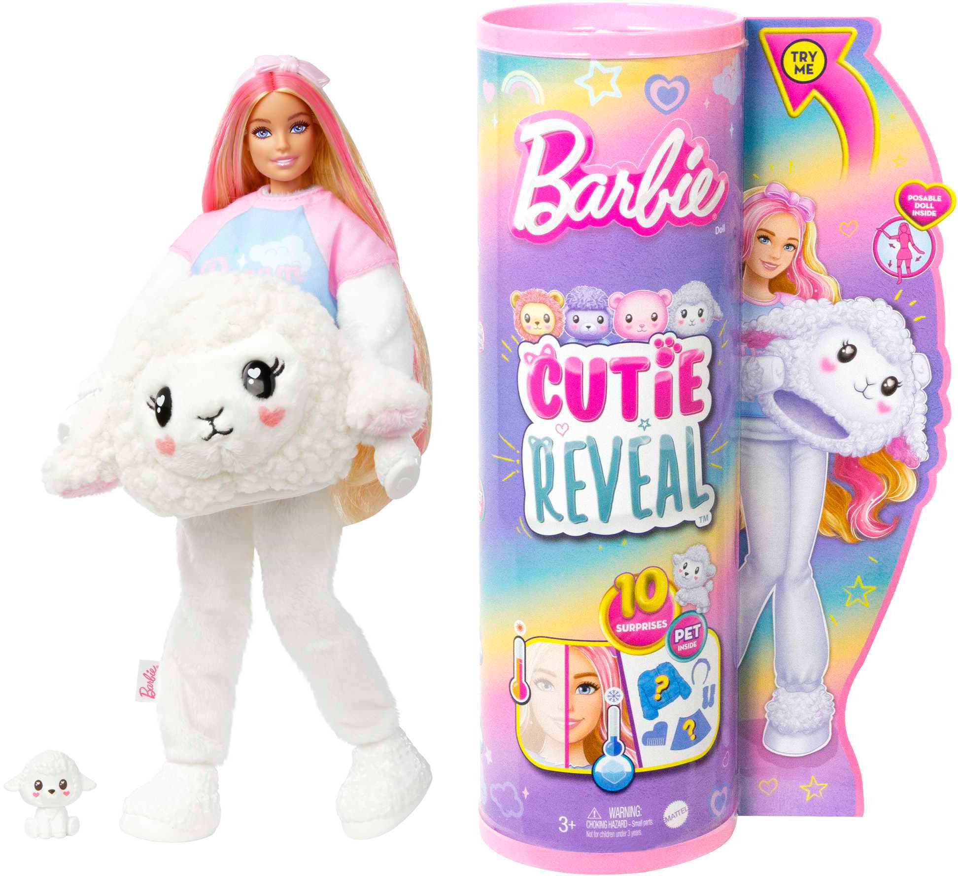 Barbie Anziehpuppe »Cutie Reveal, Cozy Cute Lämmchen«