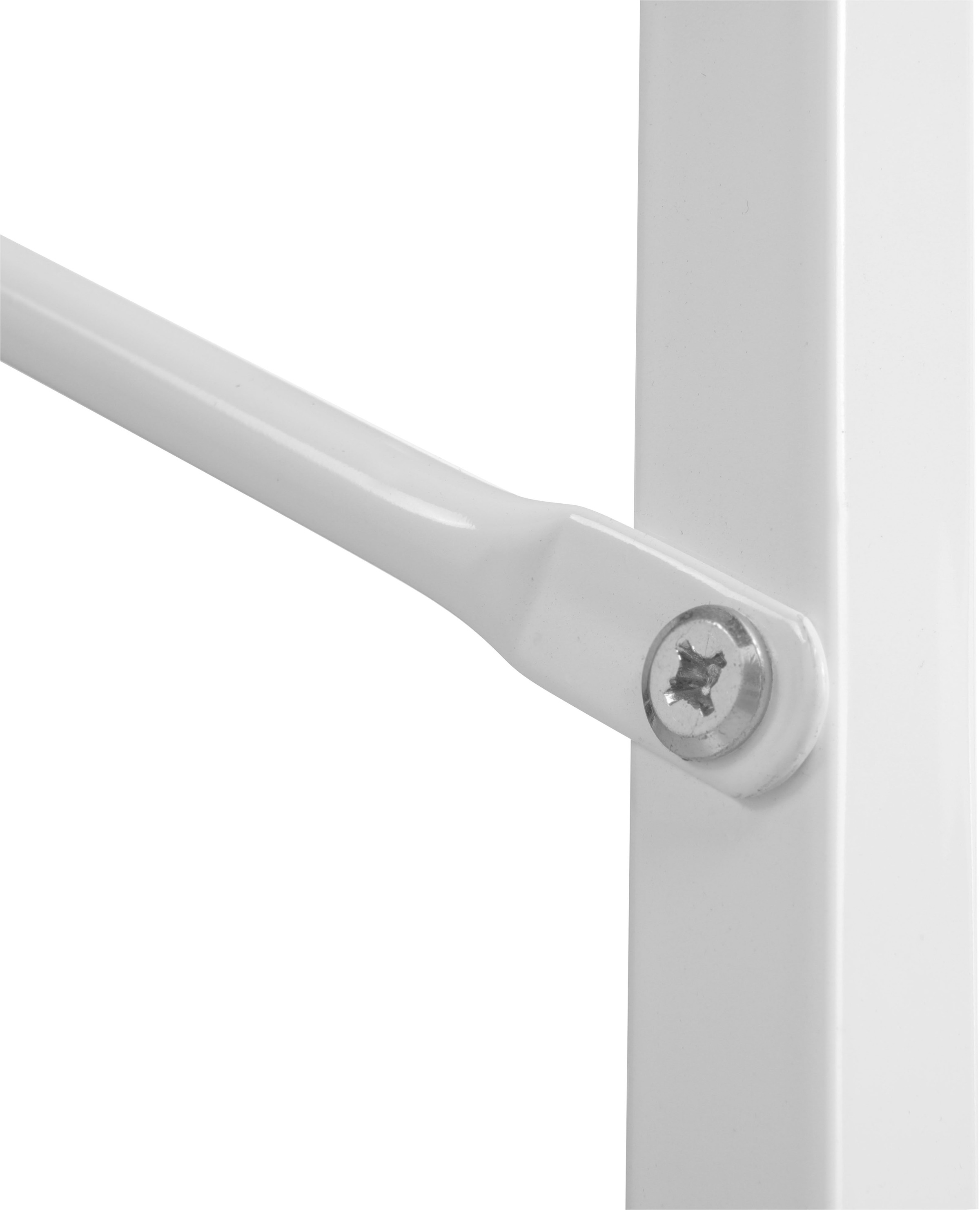 INOSIGN Regal-Schreibtisch »Lonas, Computertisch, Nähtisch mit Metallgestell,«, Regal links/rechts montierbar, Breite 120 cm, Arbeitshöhe 72,5 cm