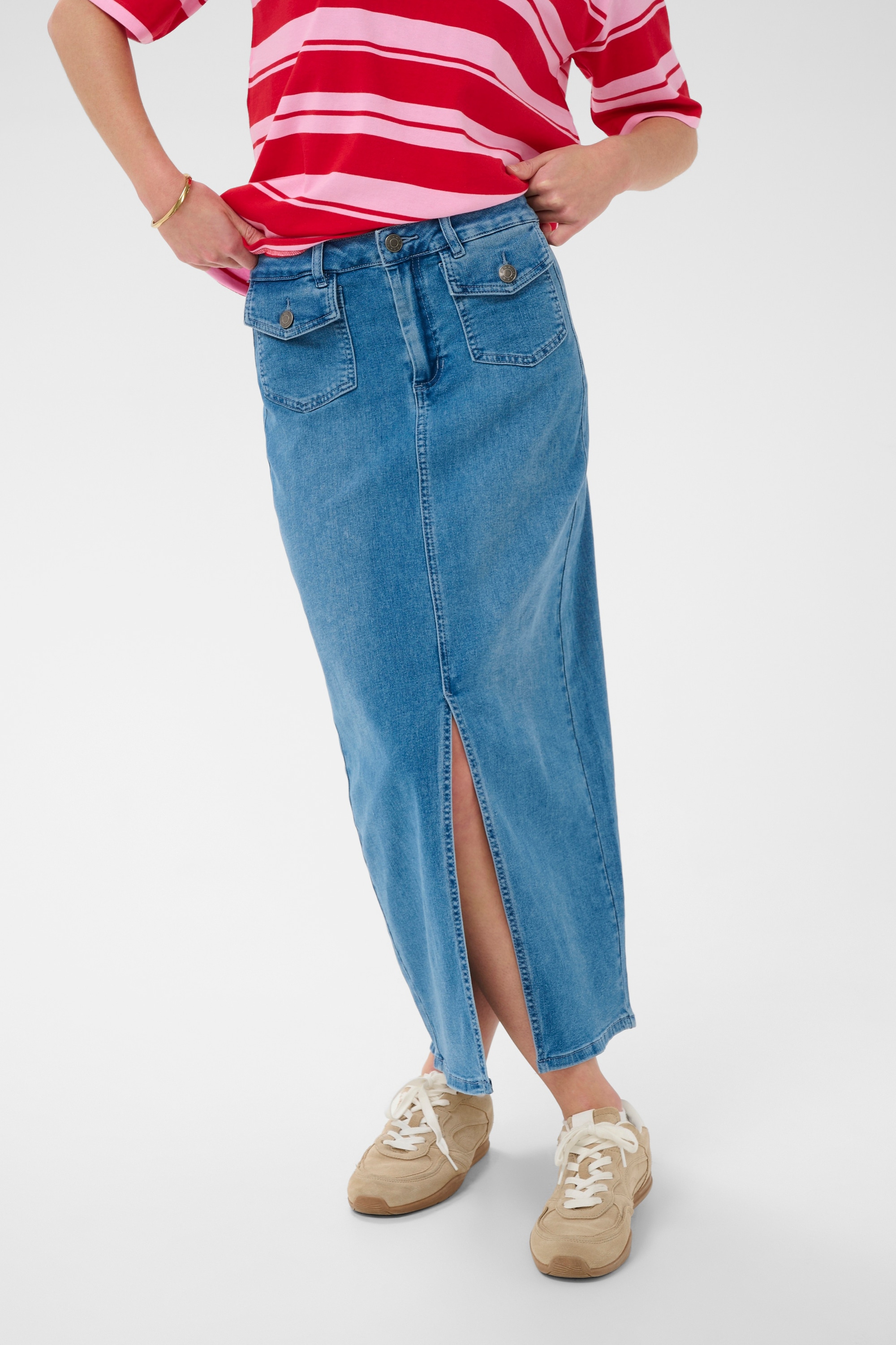 KAFFE Jeansrock »Denimrock KAandrea«