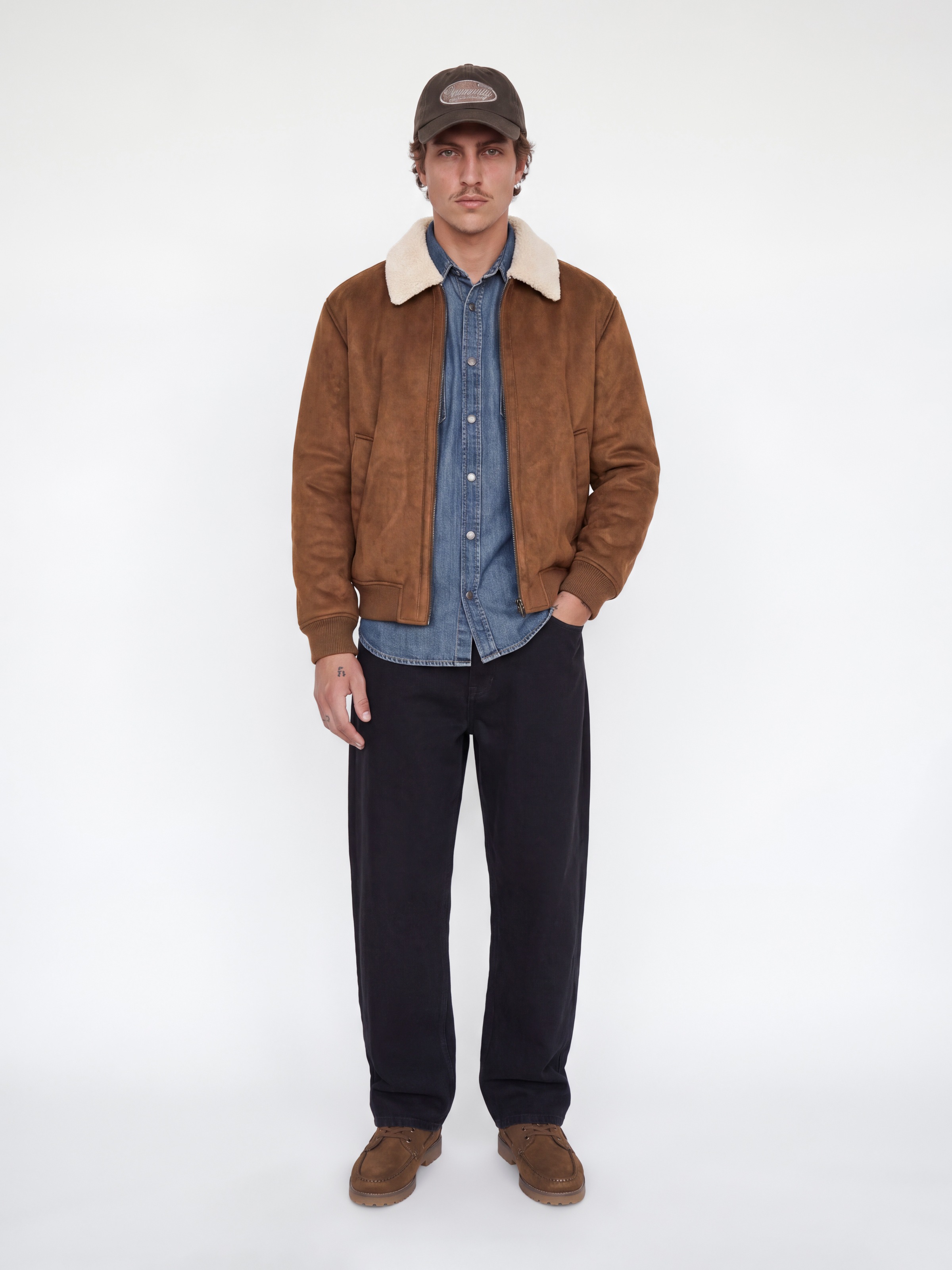 Jack & Jones Bomberjacke »JPRCCLUKE BOMBER JACKET SN« ohne Kapuze Kunstfaser, regular fit