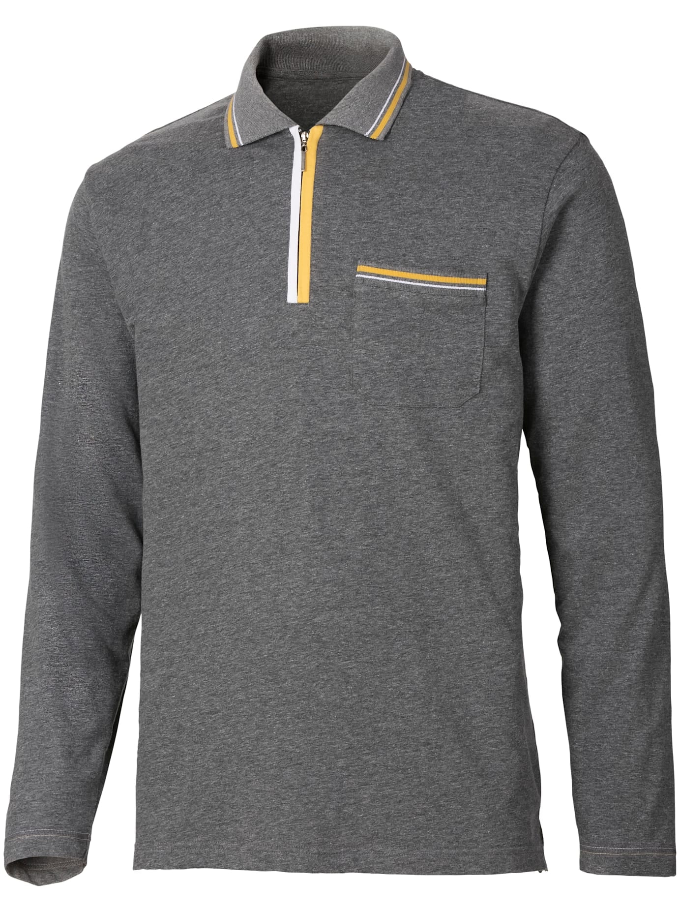Classic Langarm-Poloshirt »Poloshirt«, (1 tlg.)