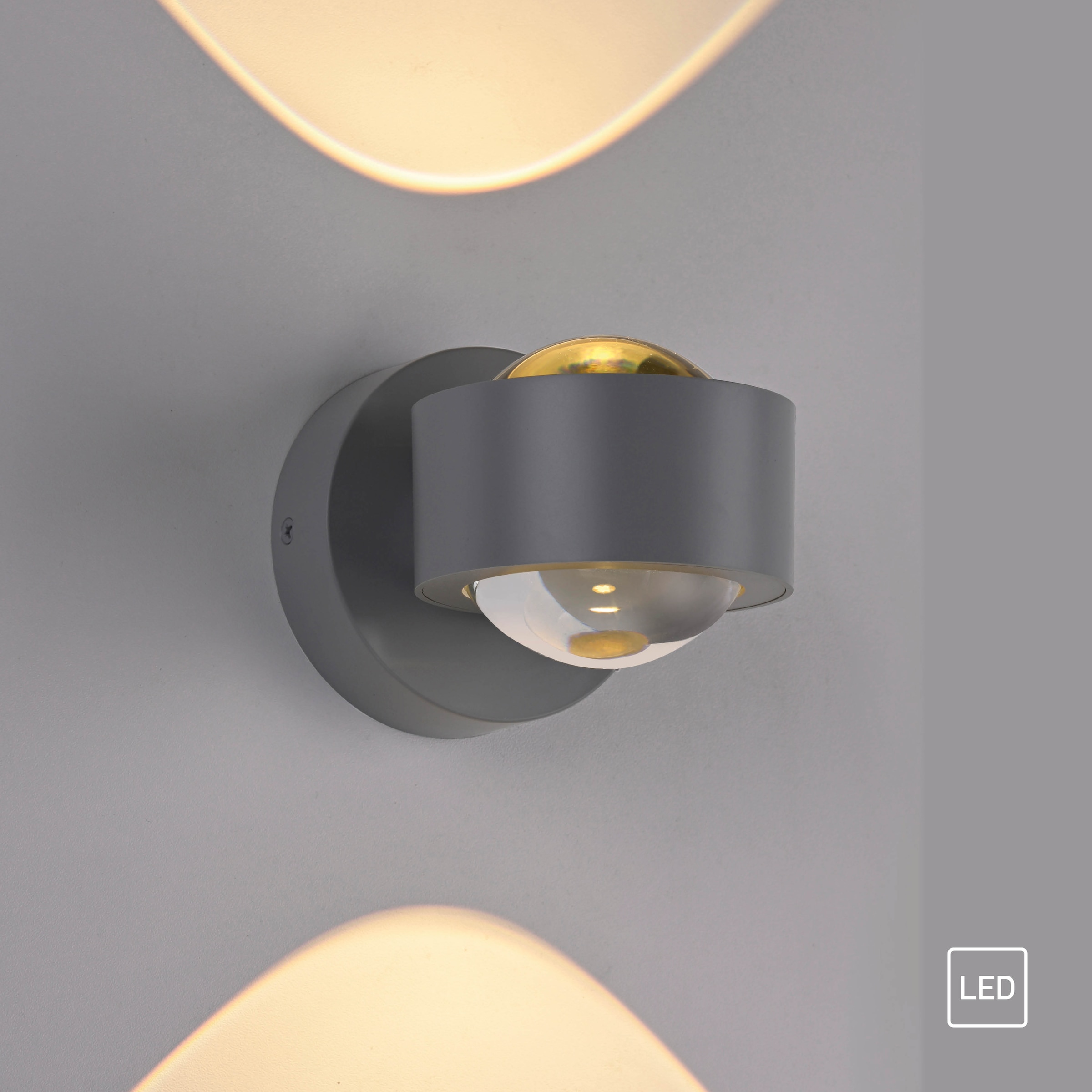 SCHÖNER WOHNEN-Kollektion LED Wandleuchte »CHIA« LED-Board 1 Stk. Warmweiß SCHÖNER WOHNEN Kollektion, Up- und Downlight