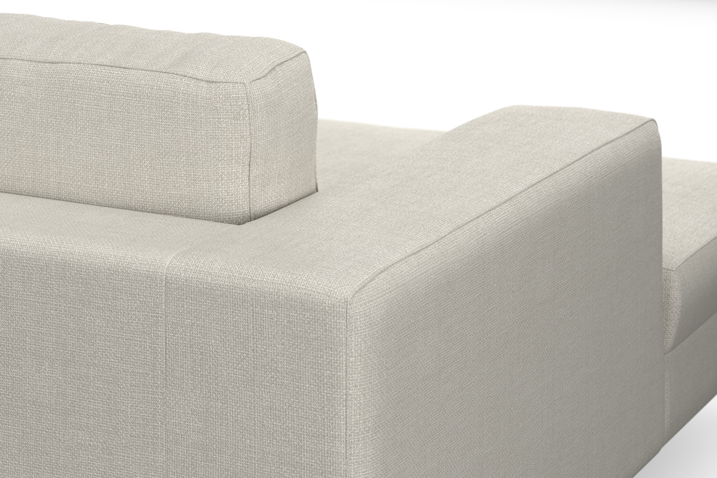 DOMO collection Wohnlandschaft »Modica U-Form«, XXL, in moderner Optik mit, 2 großzügigen Recamieren, auch in Cord
