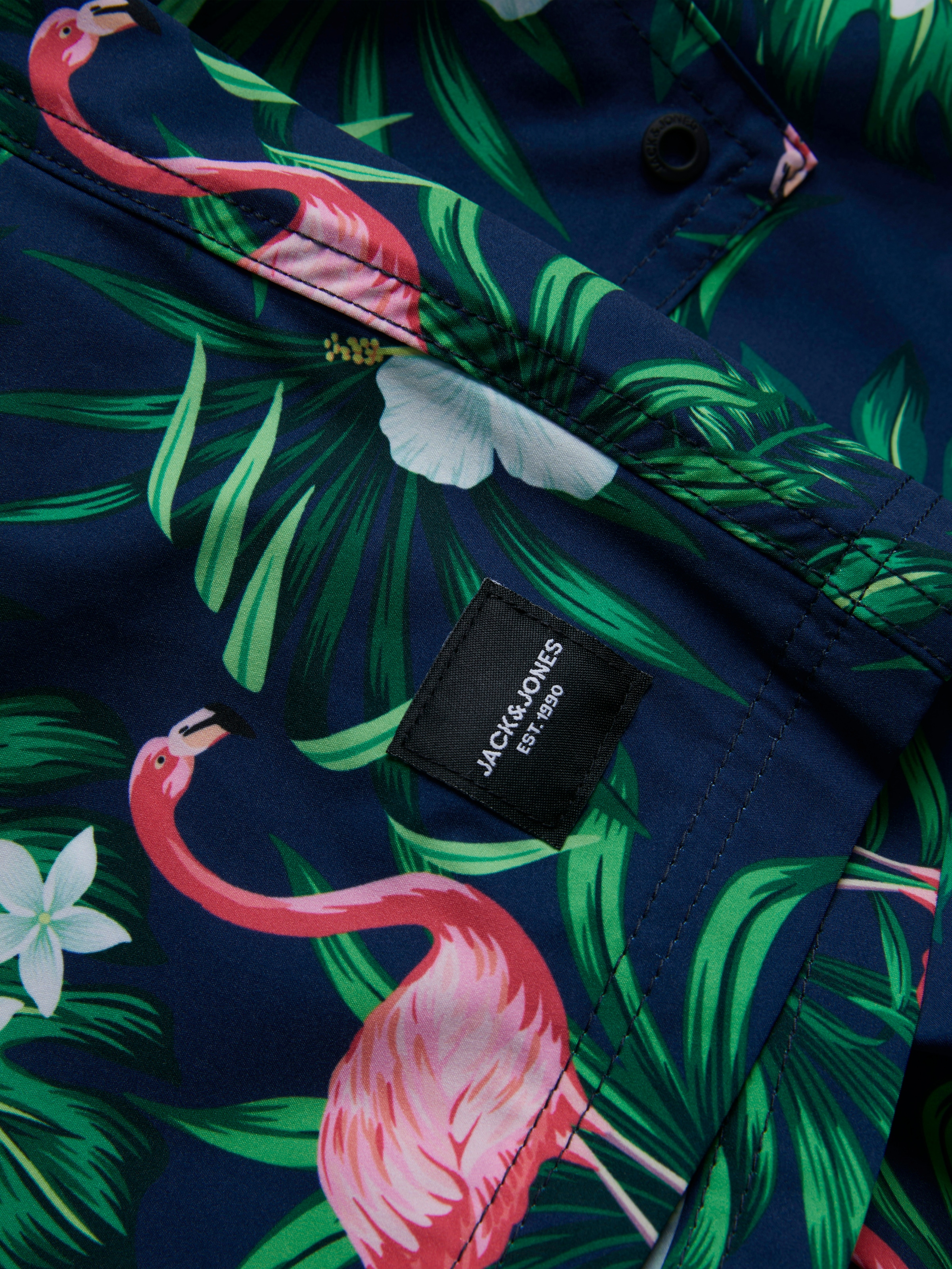 Jack & Jones Badeshorts »JPSTMAUI JJSWIM NOVELTY AOP AKM SN«