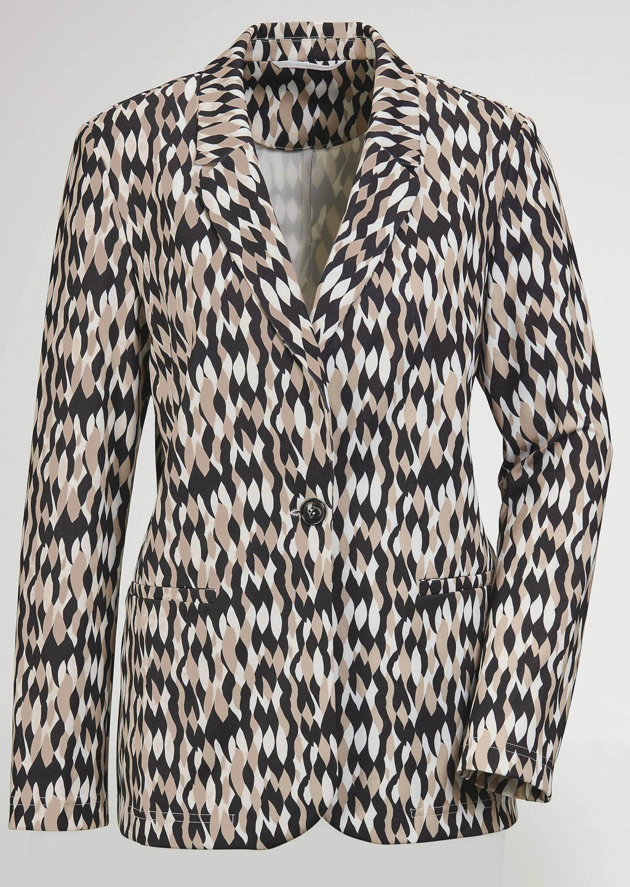 GOLDNER Jackenblazer »Blazer gemustert«
