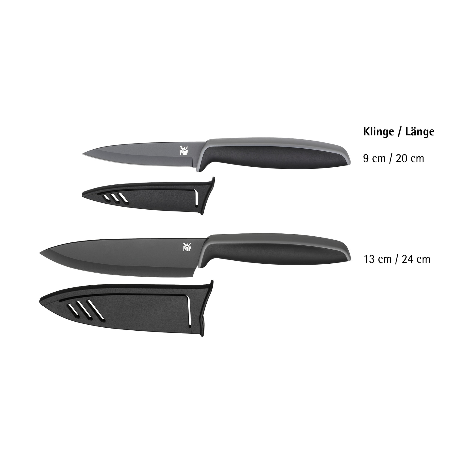 WMF Messer-Set »Touch« mit passenden Schutzhüllen