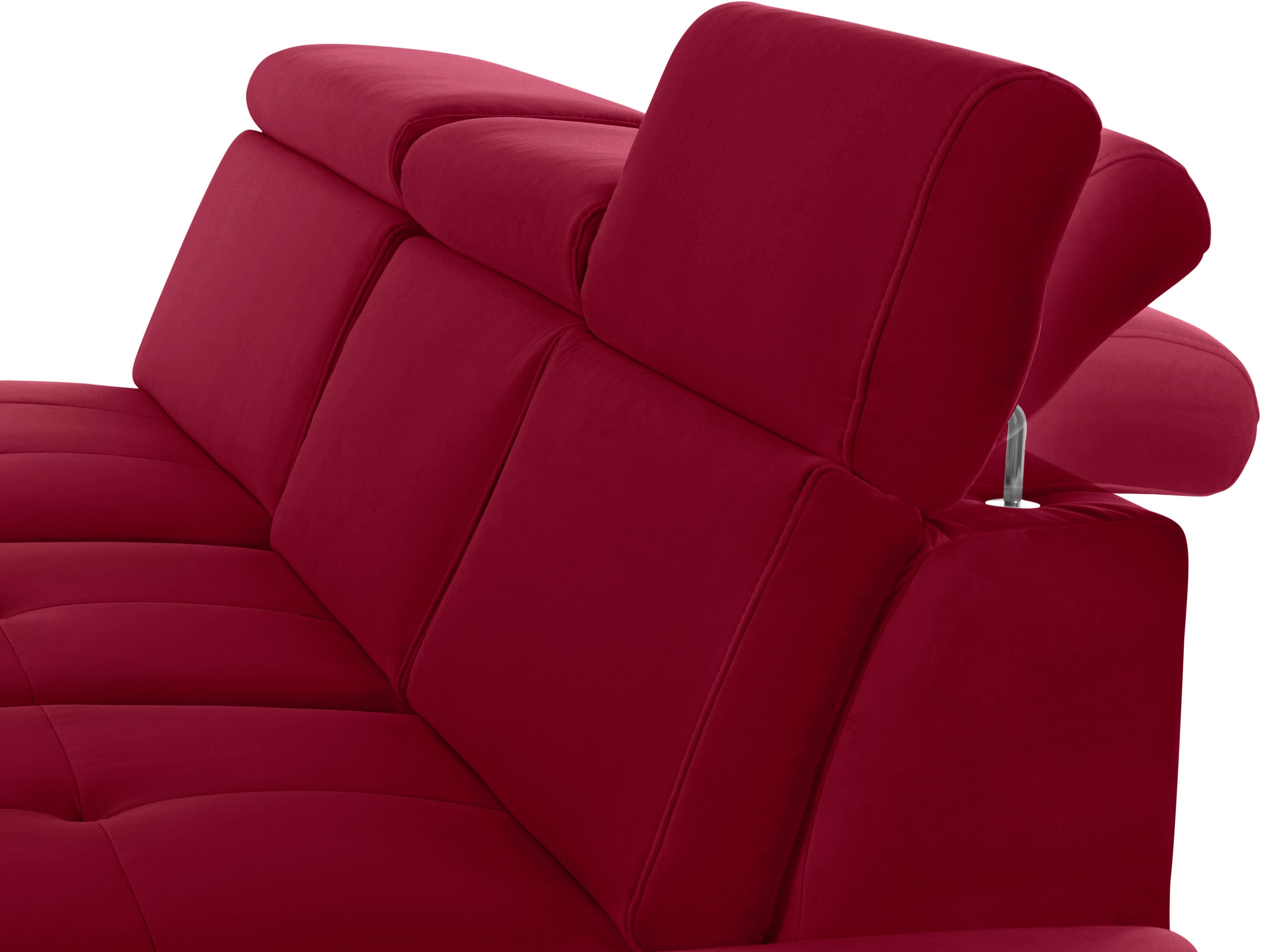 INOSIGN Ecksofa »Cardiz L-Form«, inkl.Kopfteilverstellung und Federkern wahlweise mit Bettfunktion