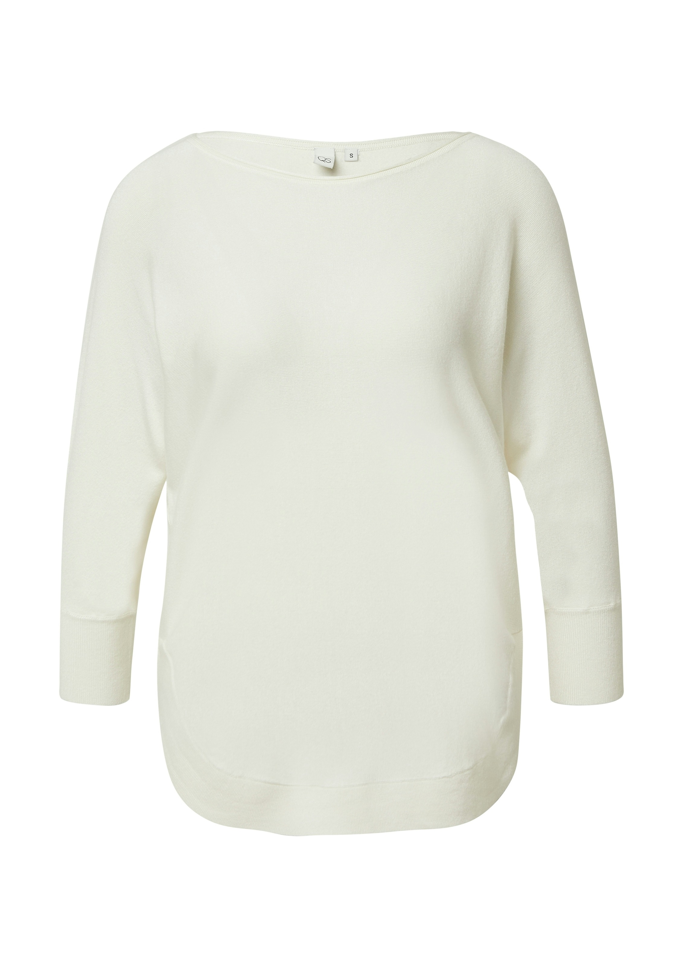 QS Strickpullover mit Rippbündchen