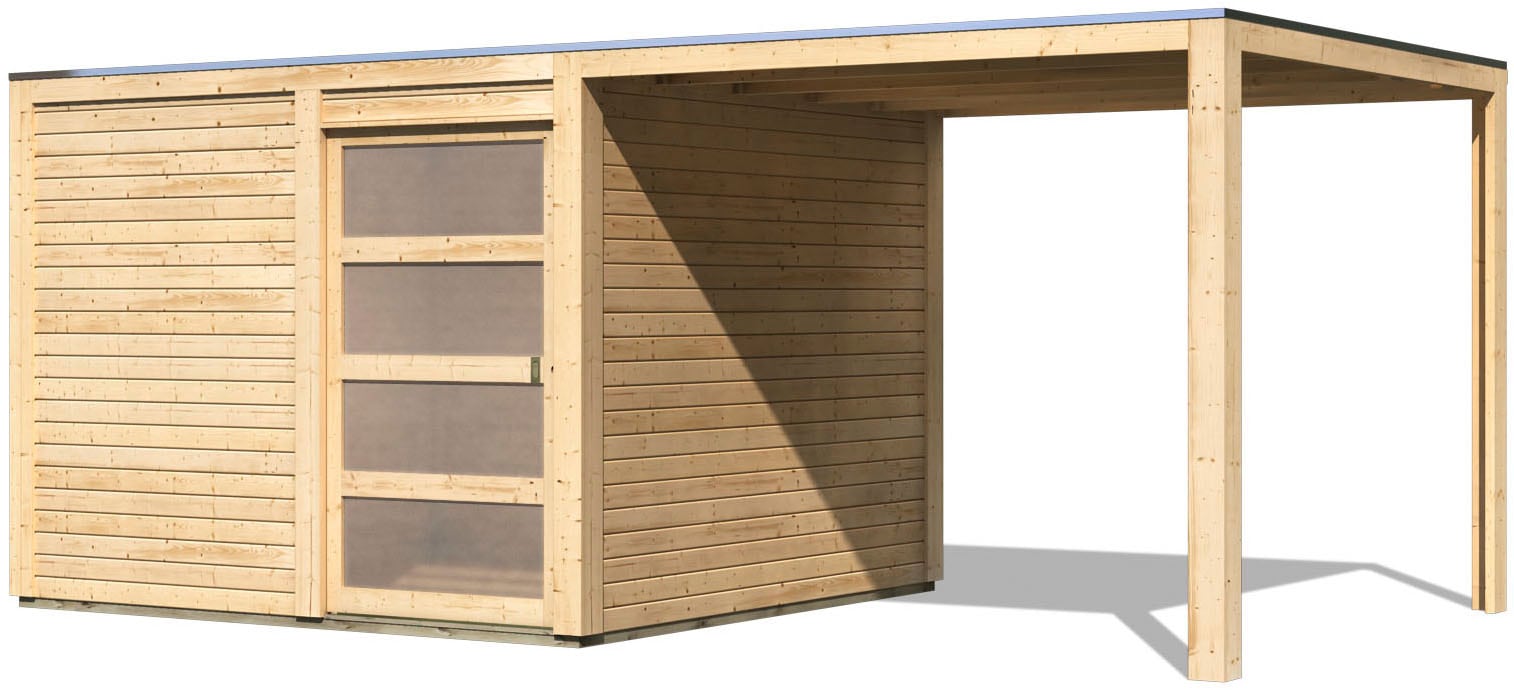 KONIFERA Gartenhaus »Coiba 2« inkl. Anbaudach